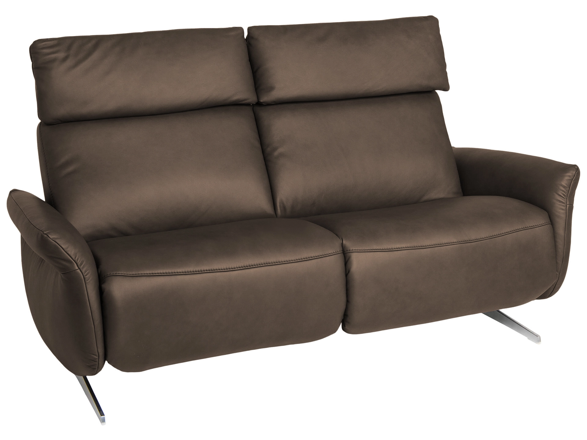 Sofa Laura Basic Himolla / Farbe: Canyon / Material: Leder Basic