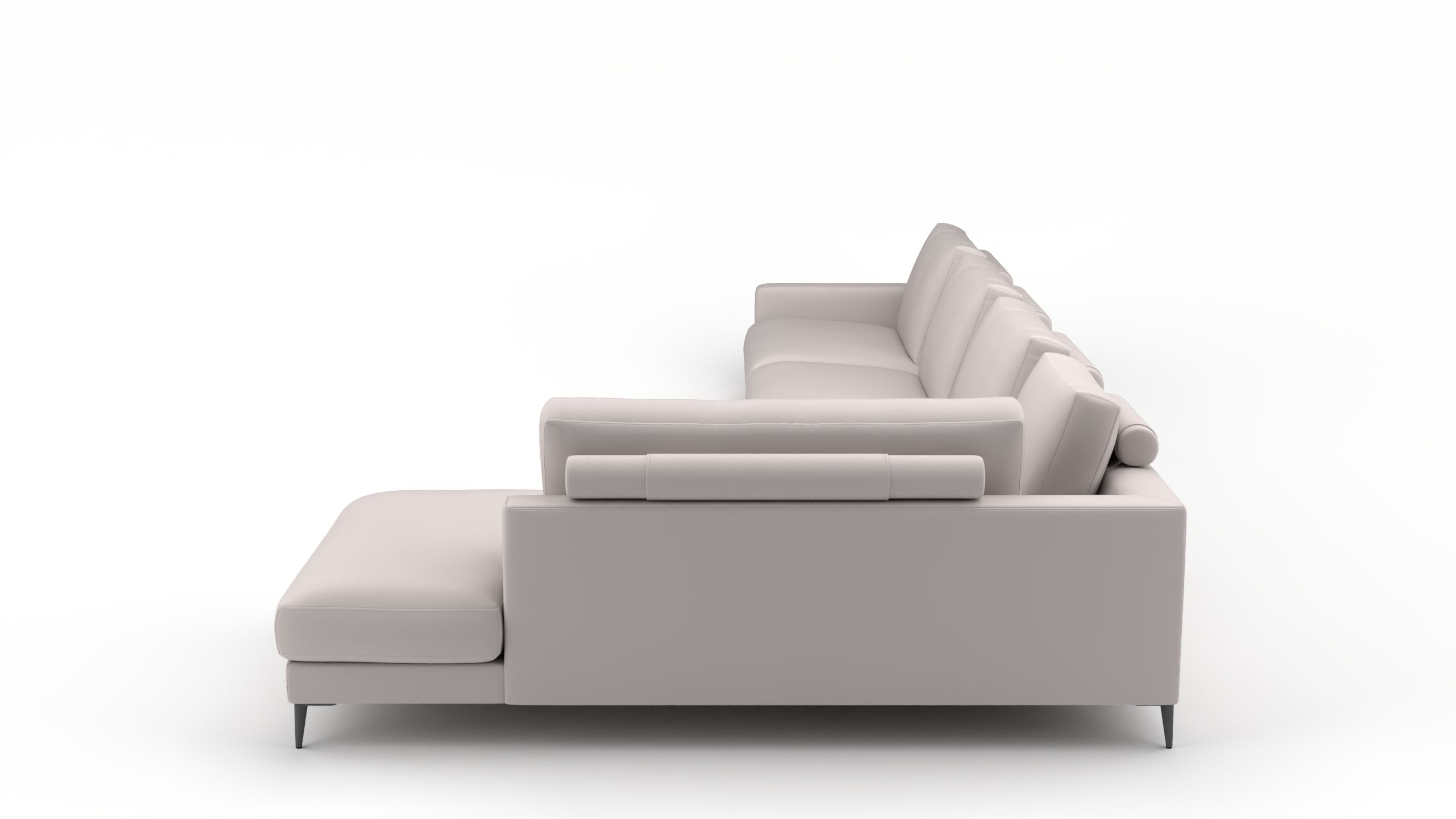 Ecksofa Mercury Rechts Gross UrbanDesign / Grösse: 421 x 223 cm