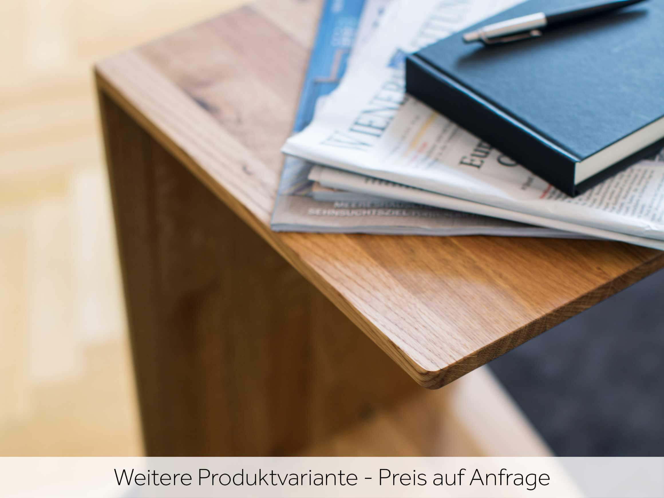 Sidekick side table, wild grade oak