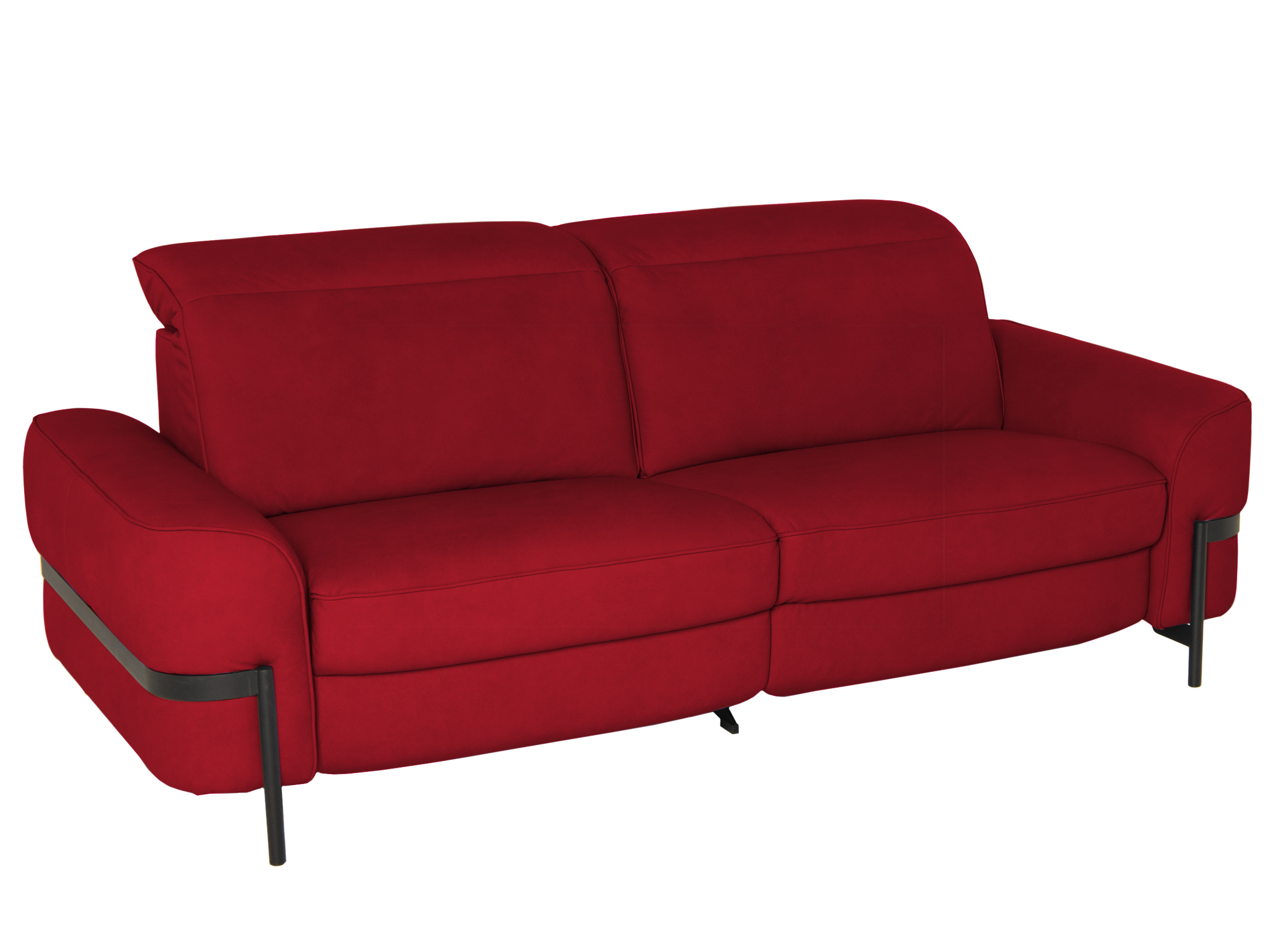 Sofa 8181 Basic B: 194 cm Himolla / Farbe: Rosso