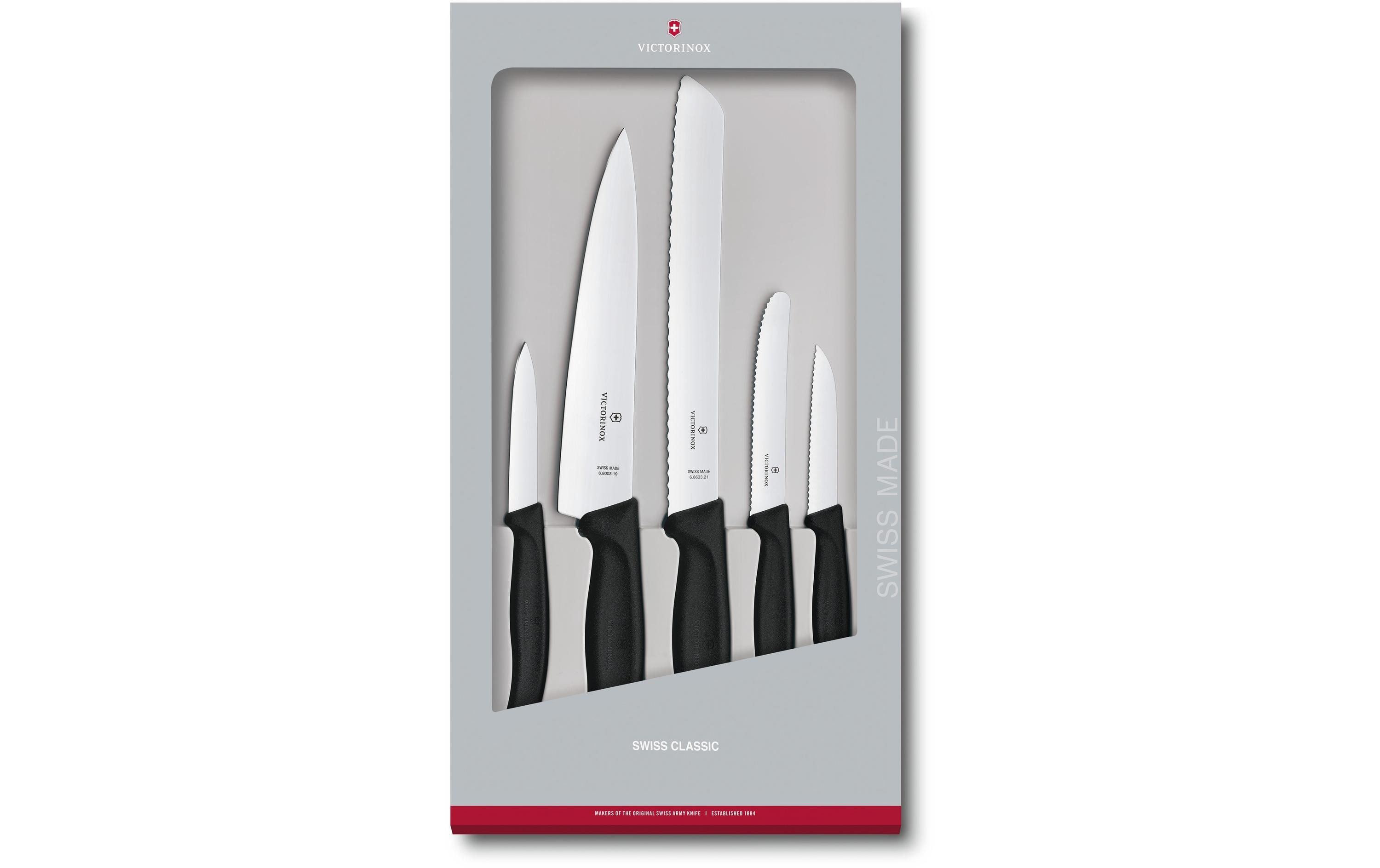 Messer-Set Schwarz Von Victorinox Alltron / Farbe: Schwarz