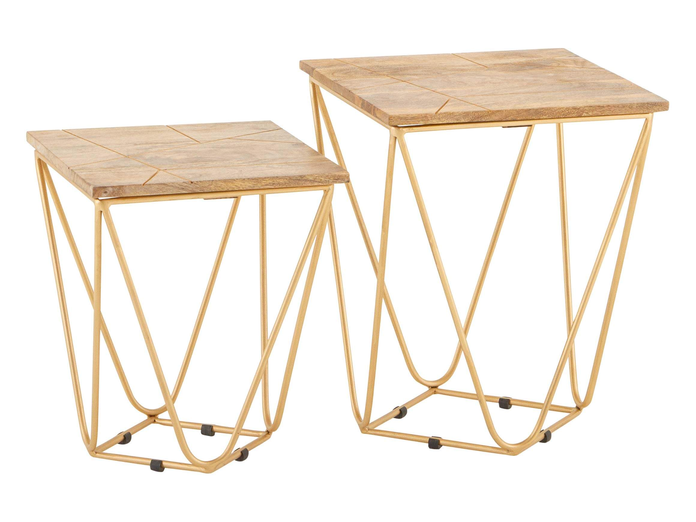 Table d'appoint Sitter Lot de 2 Gutmann