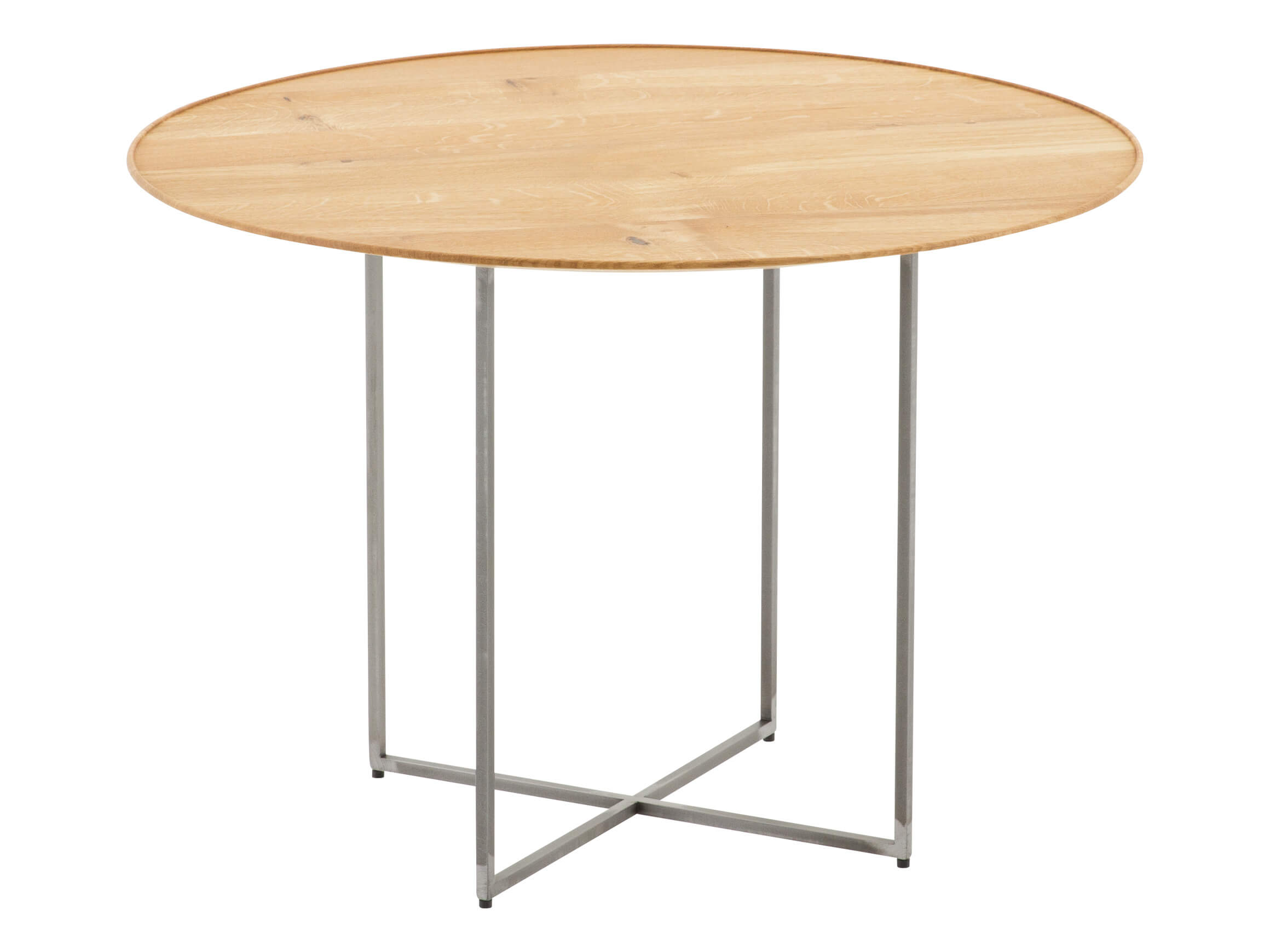 Table d'appoint Rayen chêne, Chêne noueux huilé naturel,