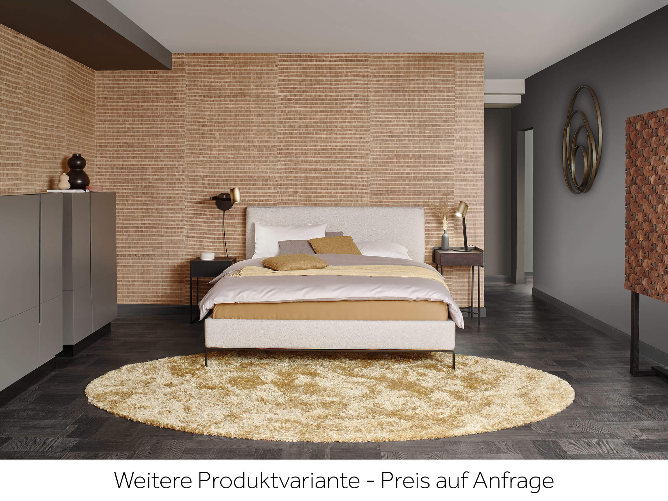 Polsterbett Chiara Erpo / Farbe: Carrara