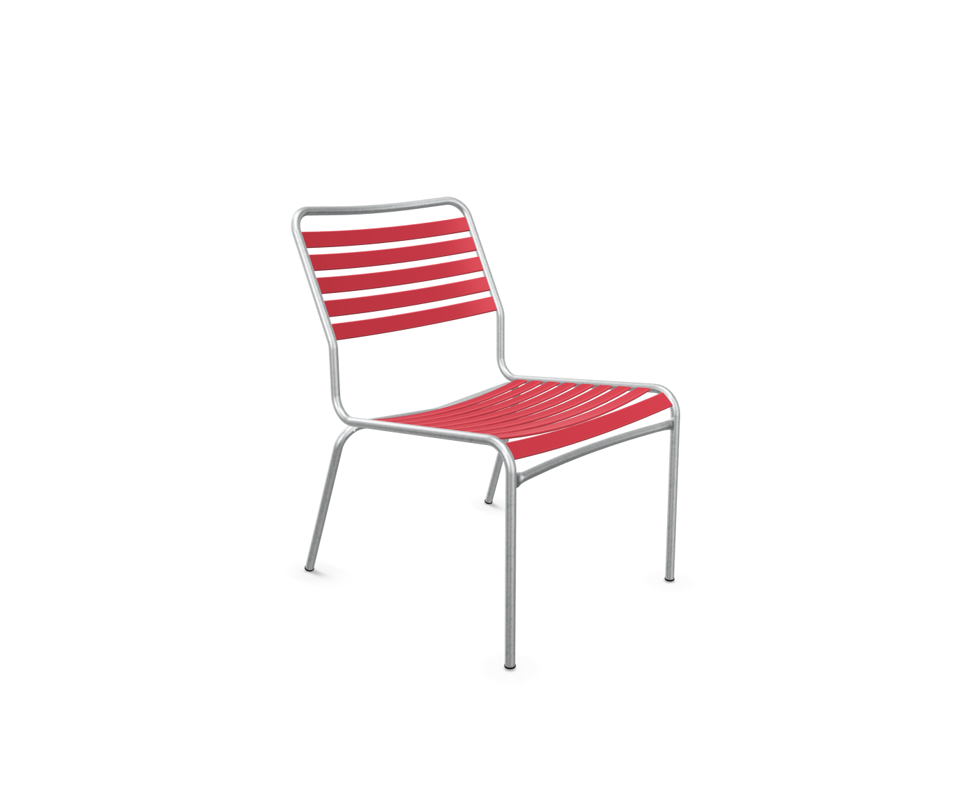 Lättli-Salonsessel Rigi Feuerverzinkt von Schaffner / Farbe: Ahornrot / Grösse: 61 x 72 cm