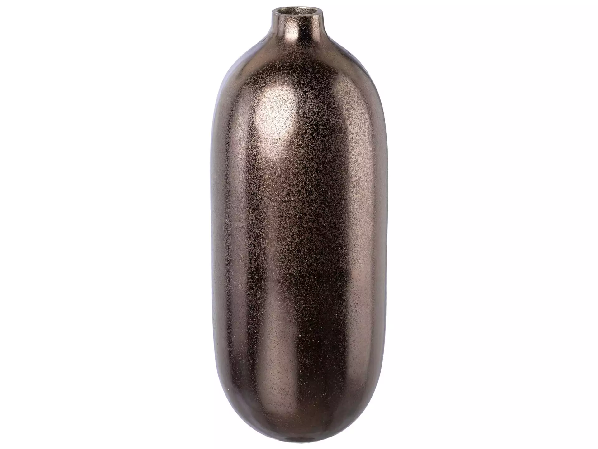 Vase Flaschenform, Anthrazit H: 41 cm Gasper