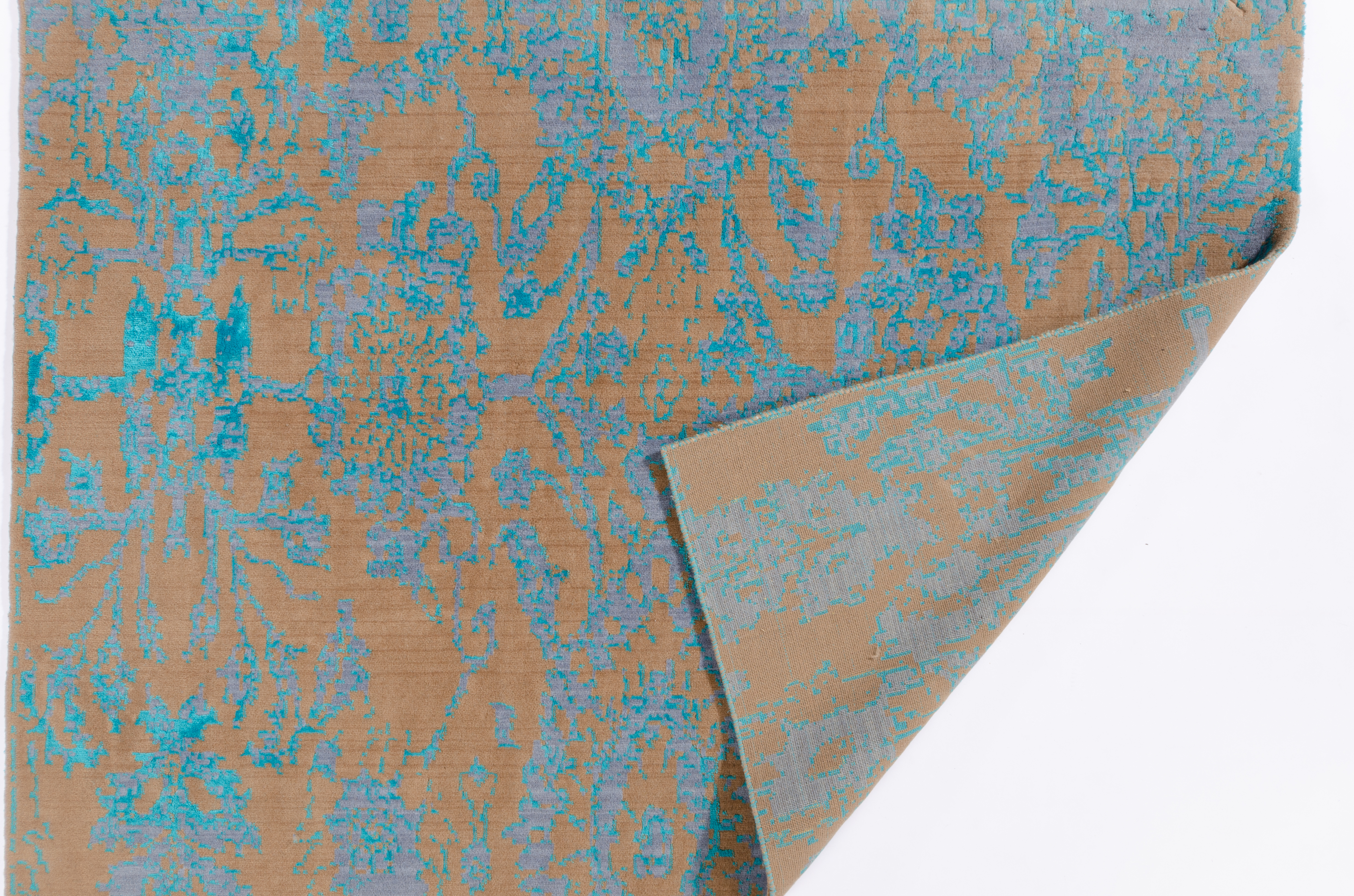 Moderner Teppich Vintage Moda Negra/ Farbe: Beige / Masse (BxT) :145x195 cm