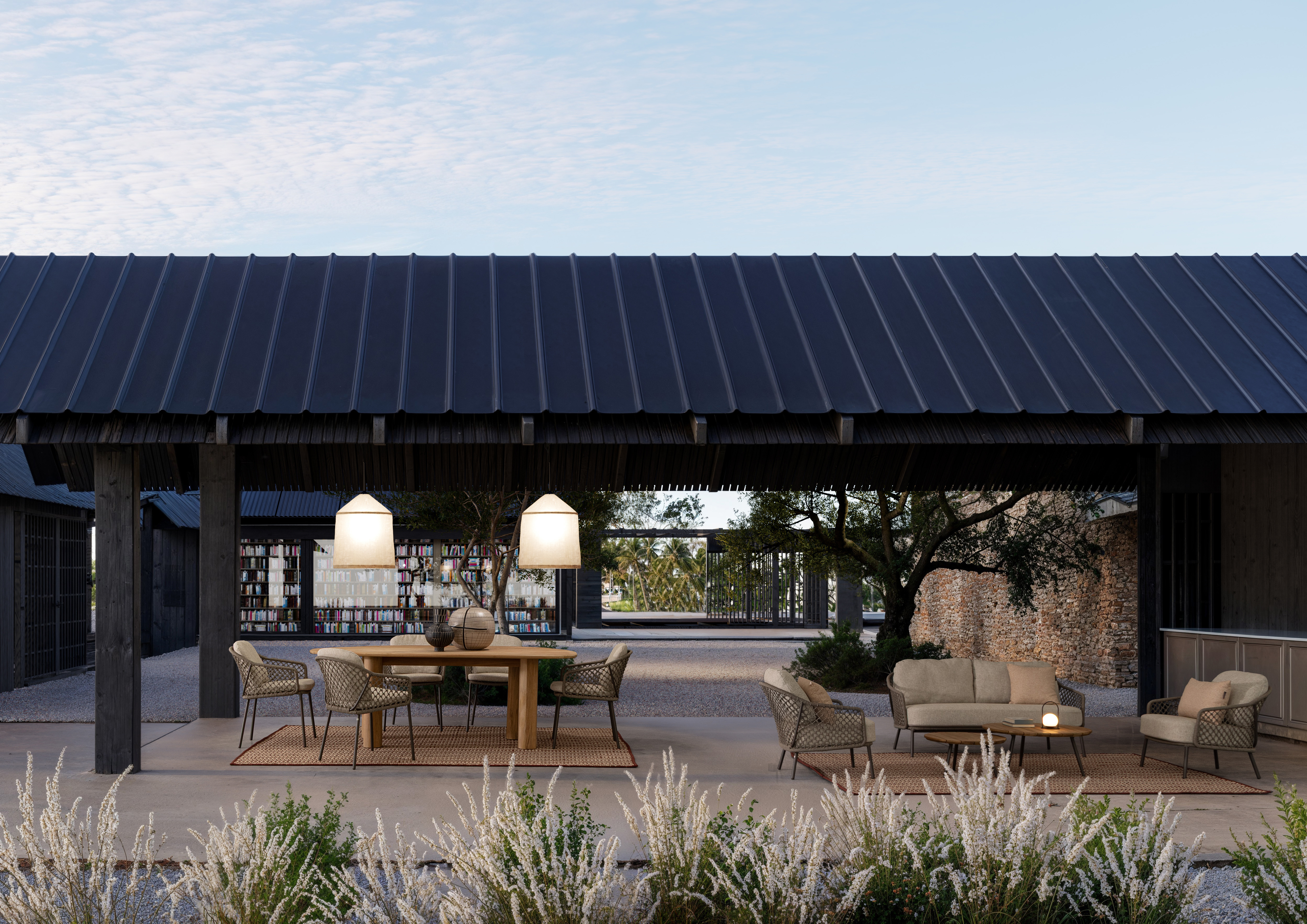 Gartensofa Corina Bizzotto / Farbe: Beige