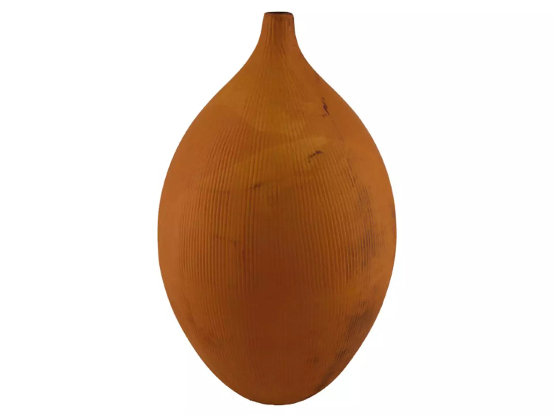 Vase Keramik, Braun H: 44 cm Dijk