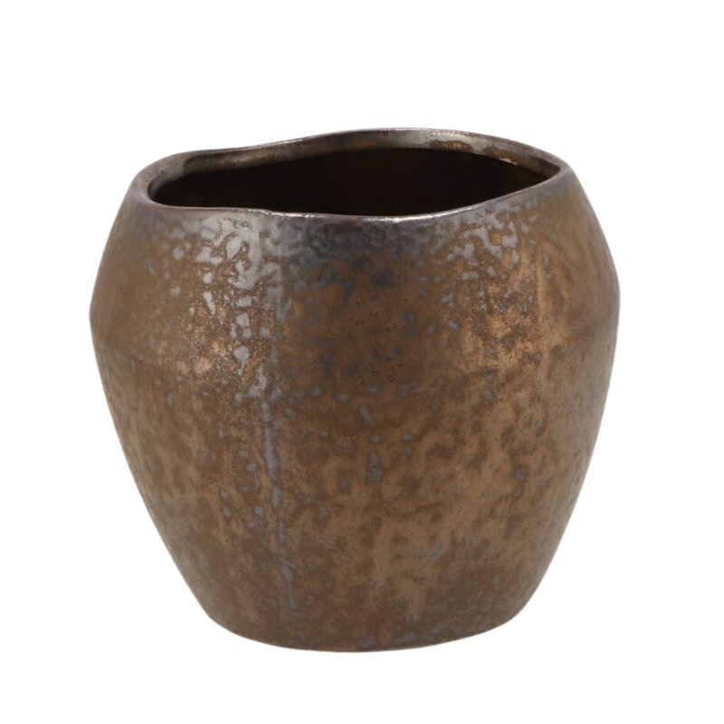 Decofinder Pflanzgefäss Amarah Bronze l  | Schubiger Möbel