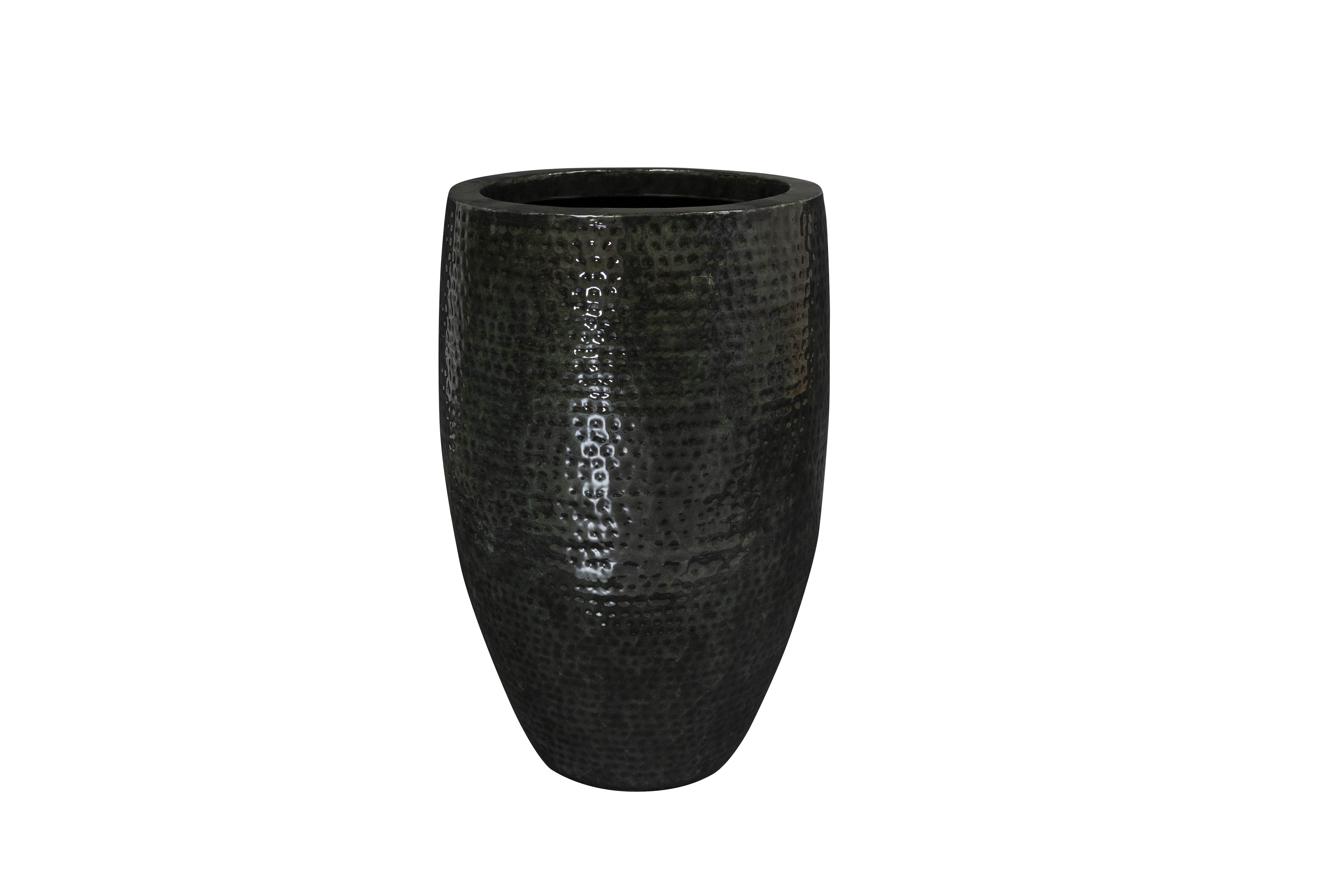 Decofinder Gefäss Thom, Metall, Schwarz H: 69 cm  | Schubiger Möbel