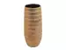 Vase Keramik Gold Gestreift H: 50 cm