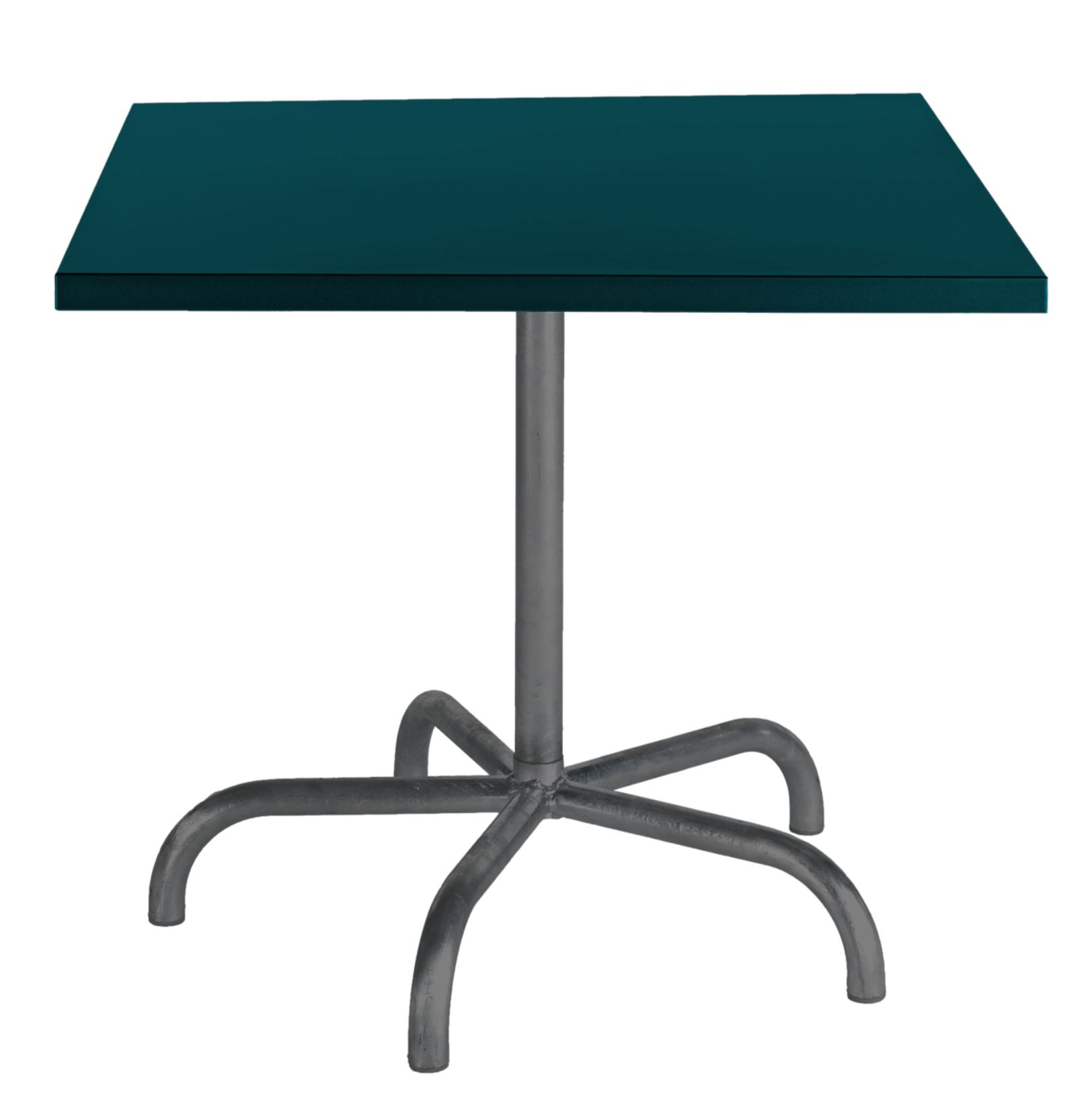 Metalltisch Säntis Quadratisch Schaffner / Farbe: Kaliblau
