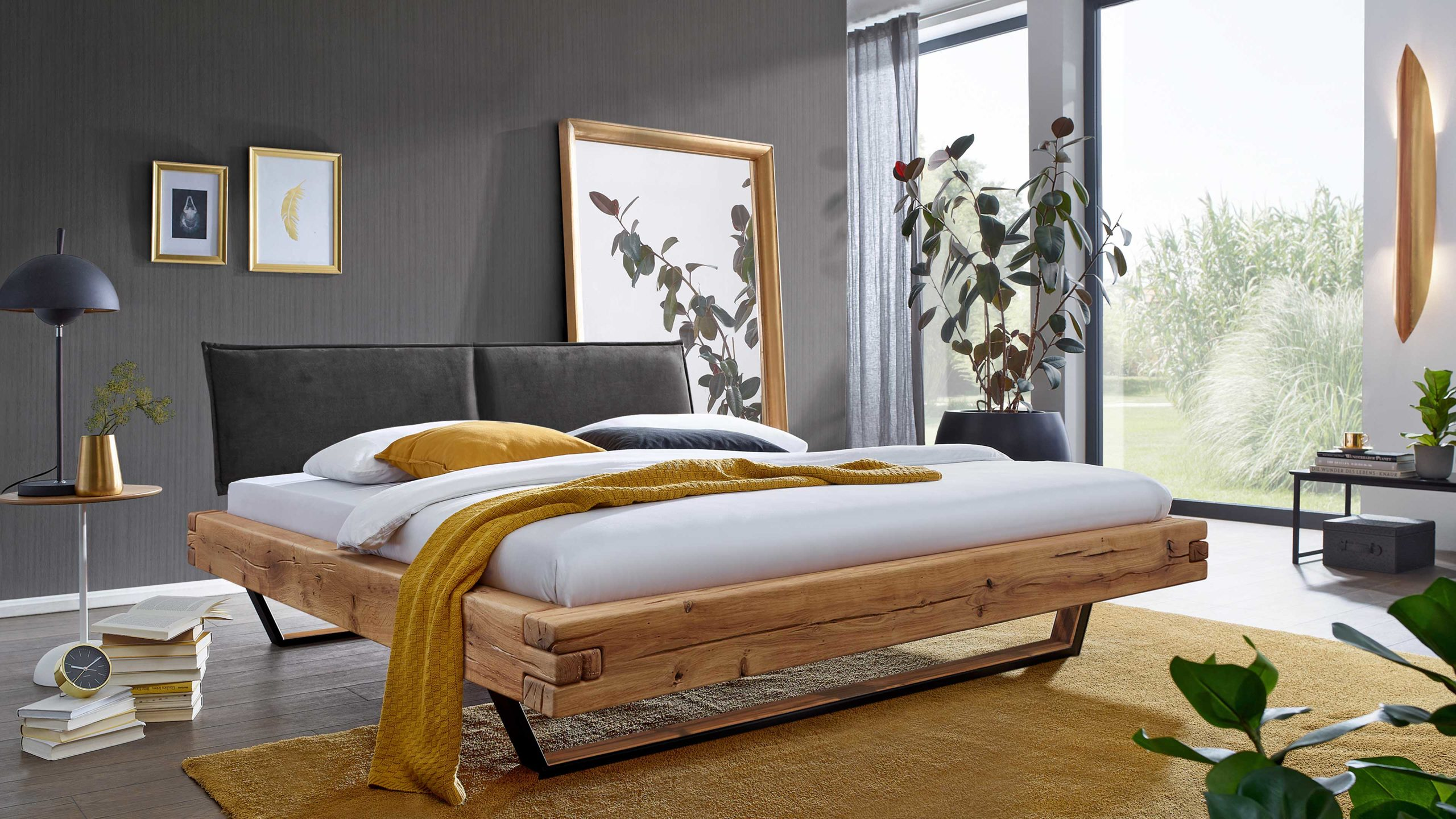 Bett Bern 3S Frankenmöbel / Grösse: 198 x 226 cm