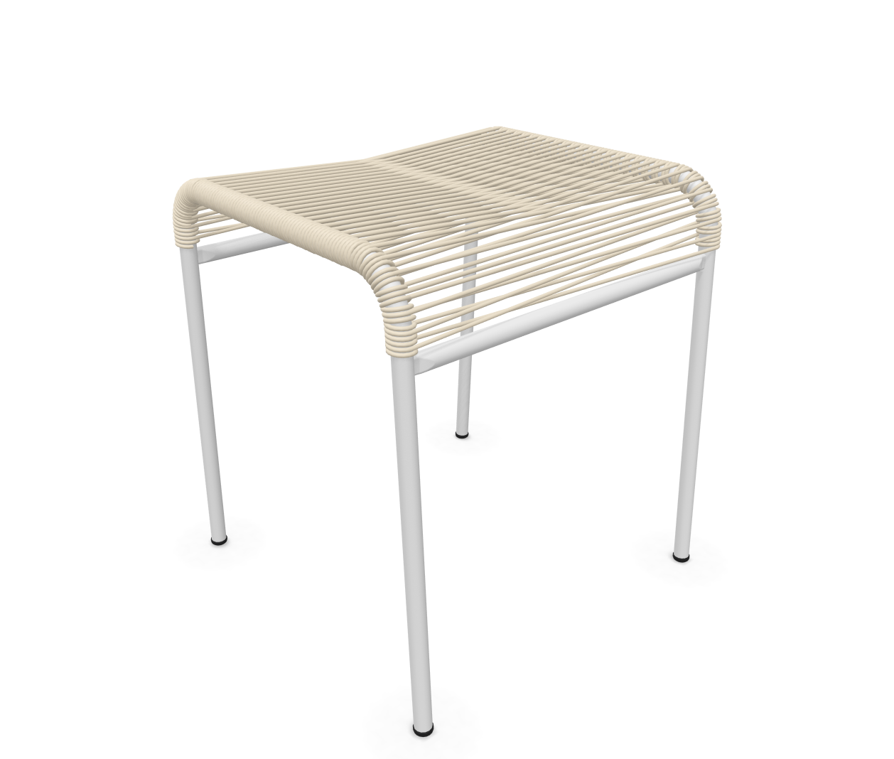 Schaffner Spaghetti-1er-Hocker Säntis Hoch Beige | Schubiger Möbel