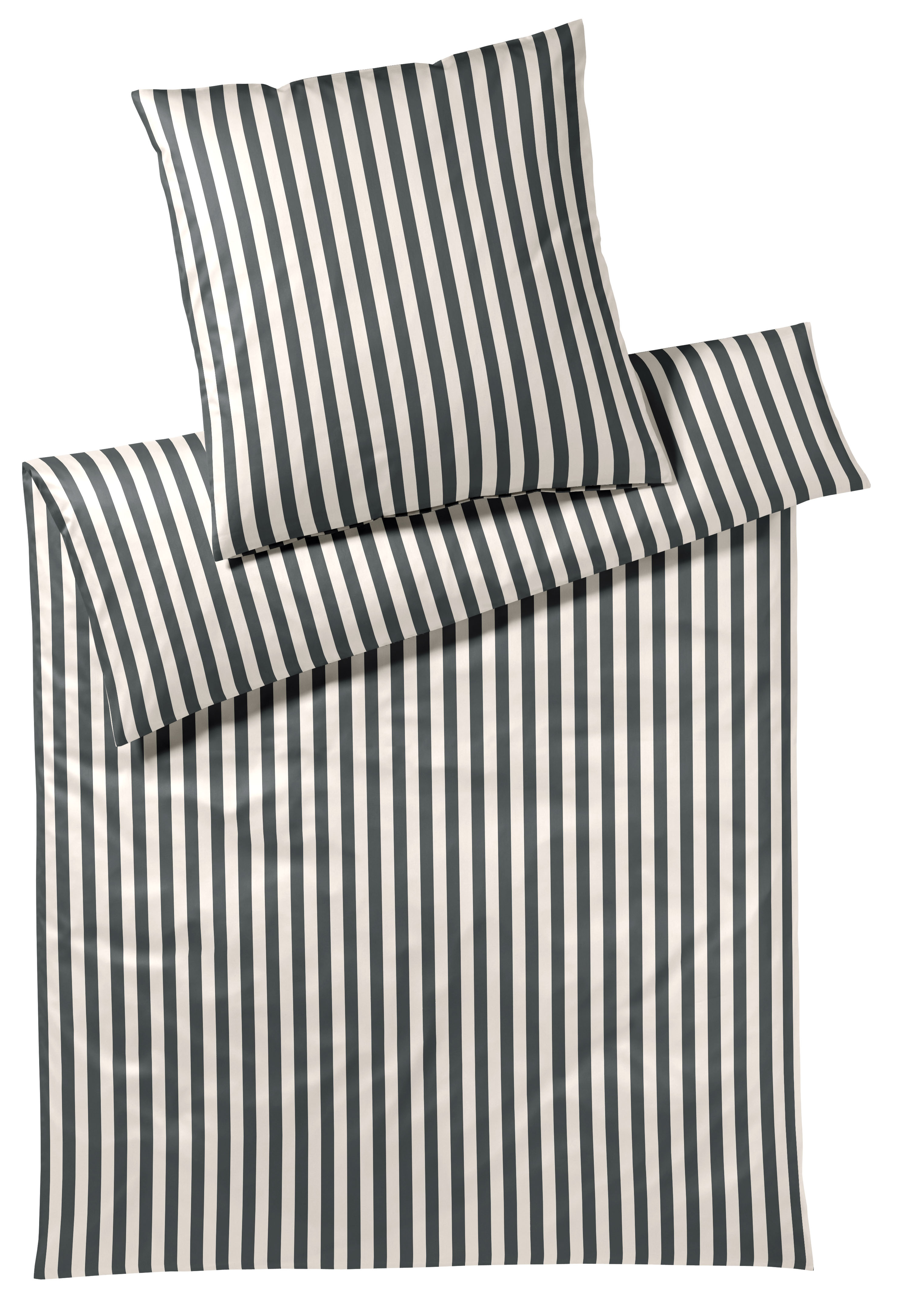 Elegante Bettwäsche Studio Line Anthrazit Grau | Schubiger Möbel