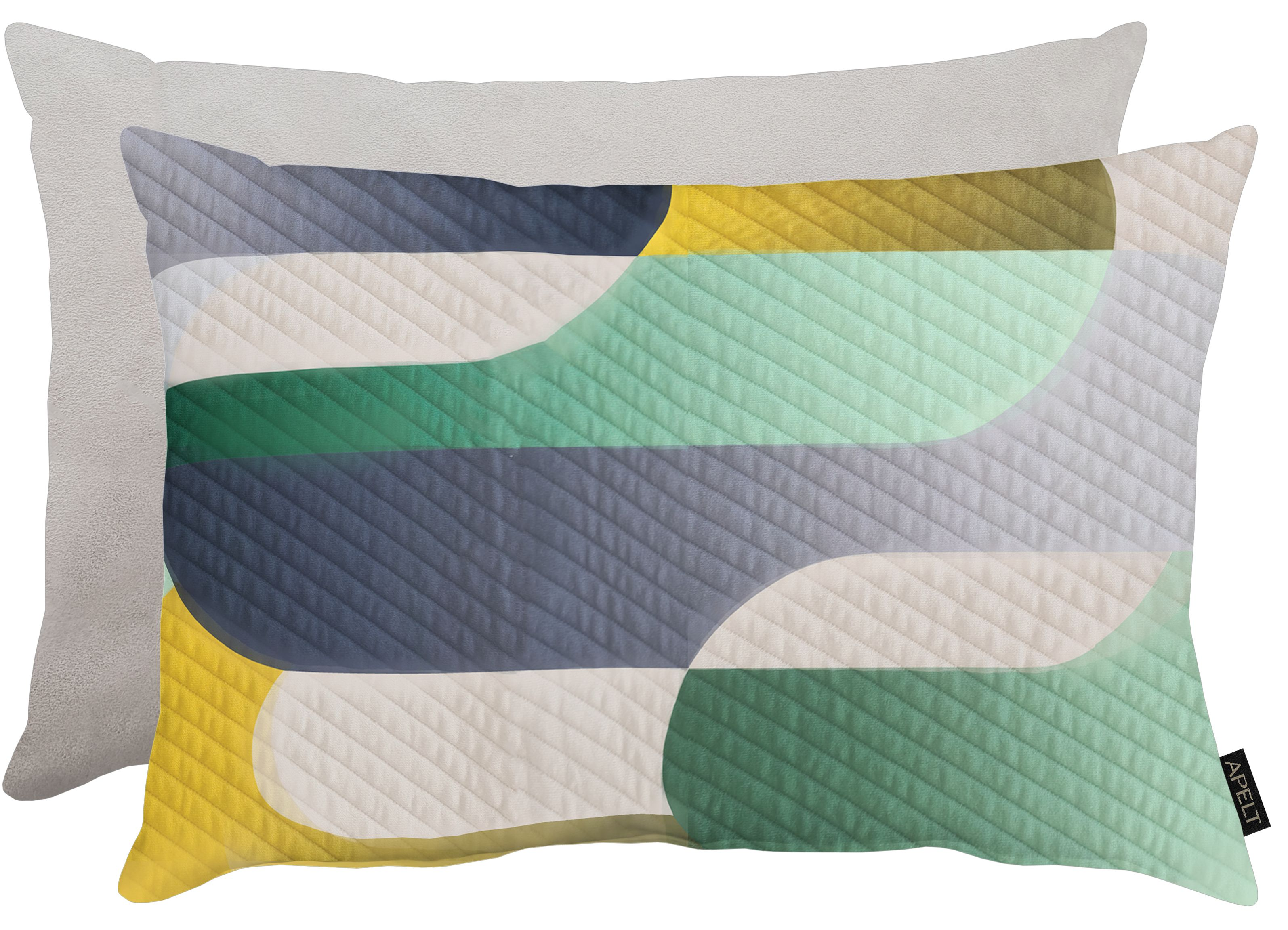 Knotenkissen Ben, Türkis B: 40 cm Apelt / Grösse: 40 x 60 cm