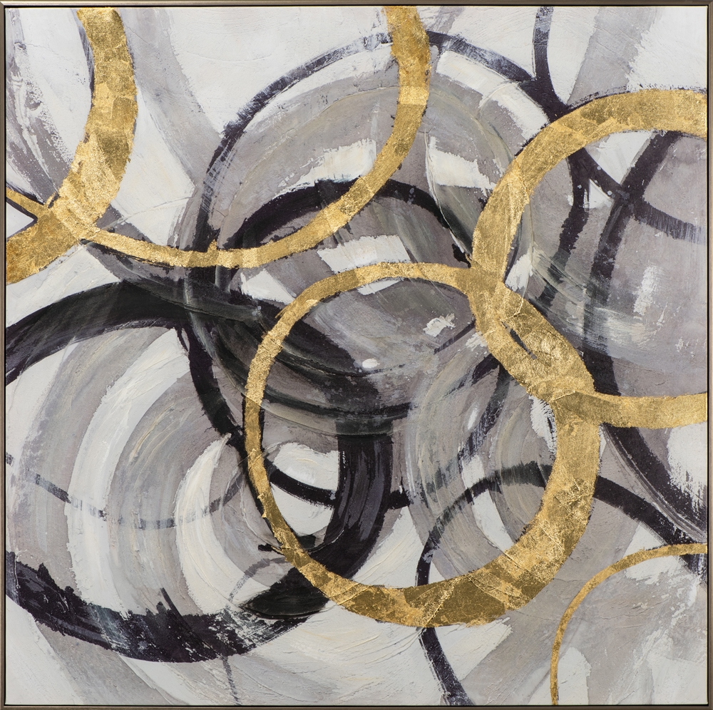 Bild Golden Olympic image LAND / Farbe: Schwarz-Gold