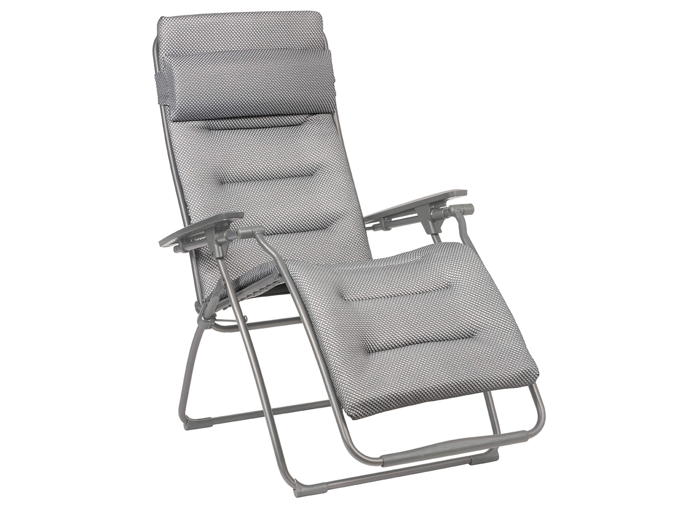 Relaxliege Futura Lafuma/ Farbe: Silver / Masse (BxT) :70x83 cm