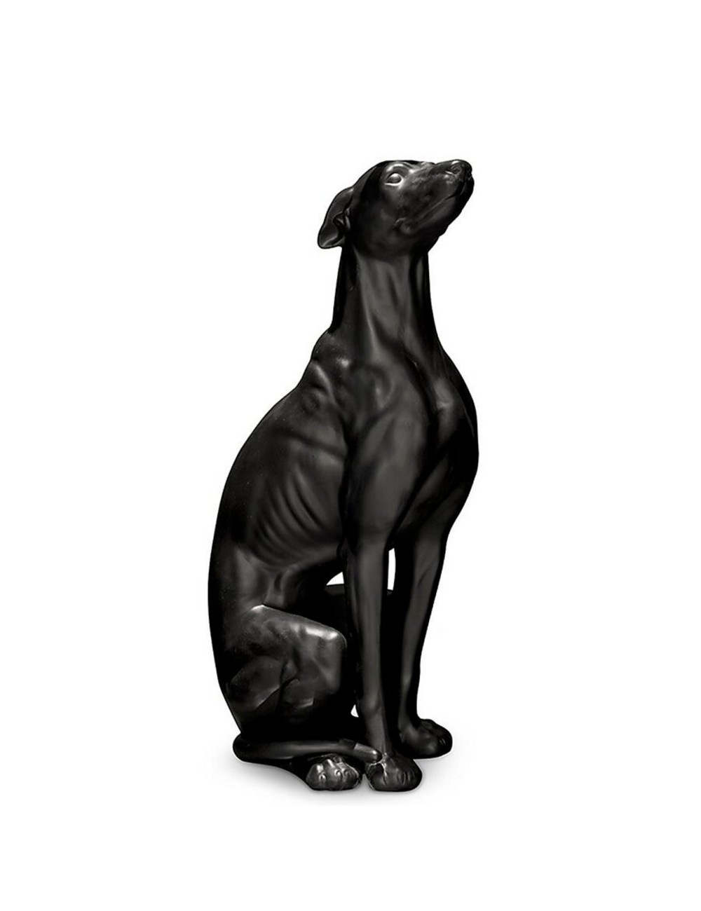 Figur Greyhound Schwarz H: 90 cm Abhika