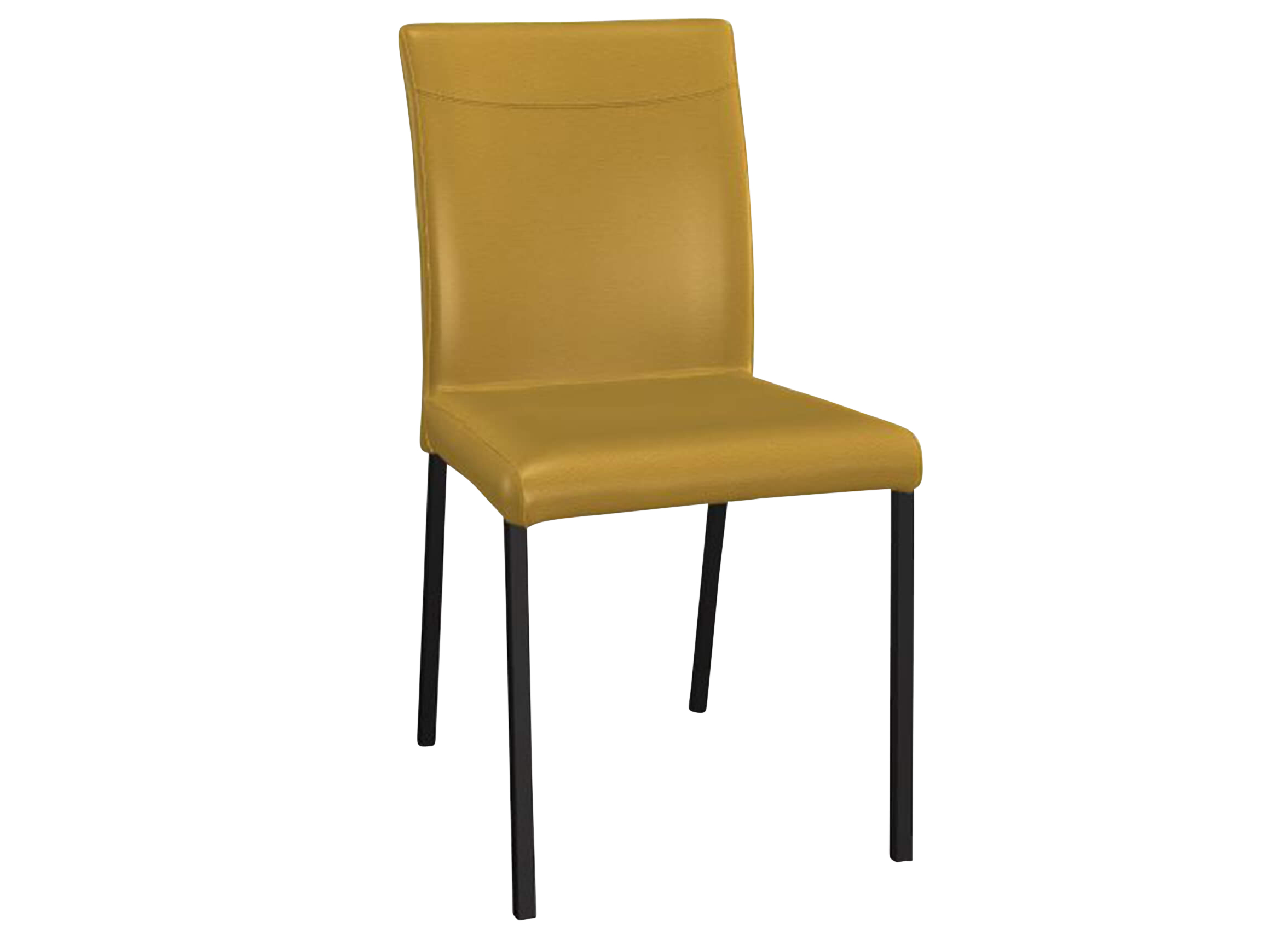 Stuhl Leicht Premium Trendstühle / Farbe: Lemon / Material: Leder