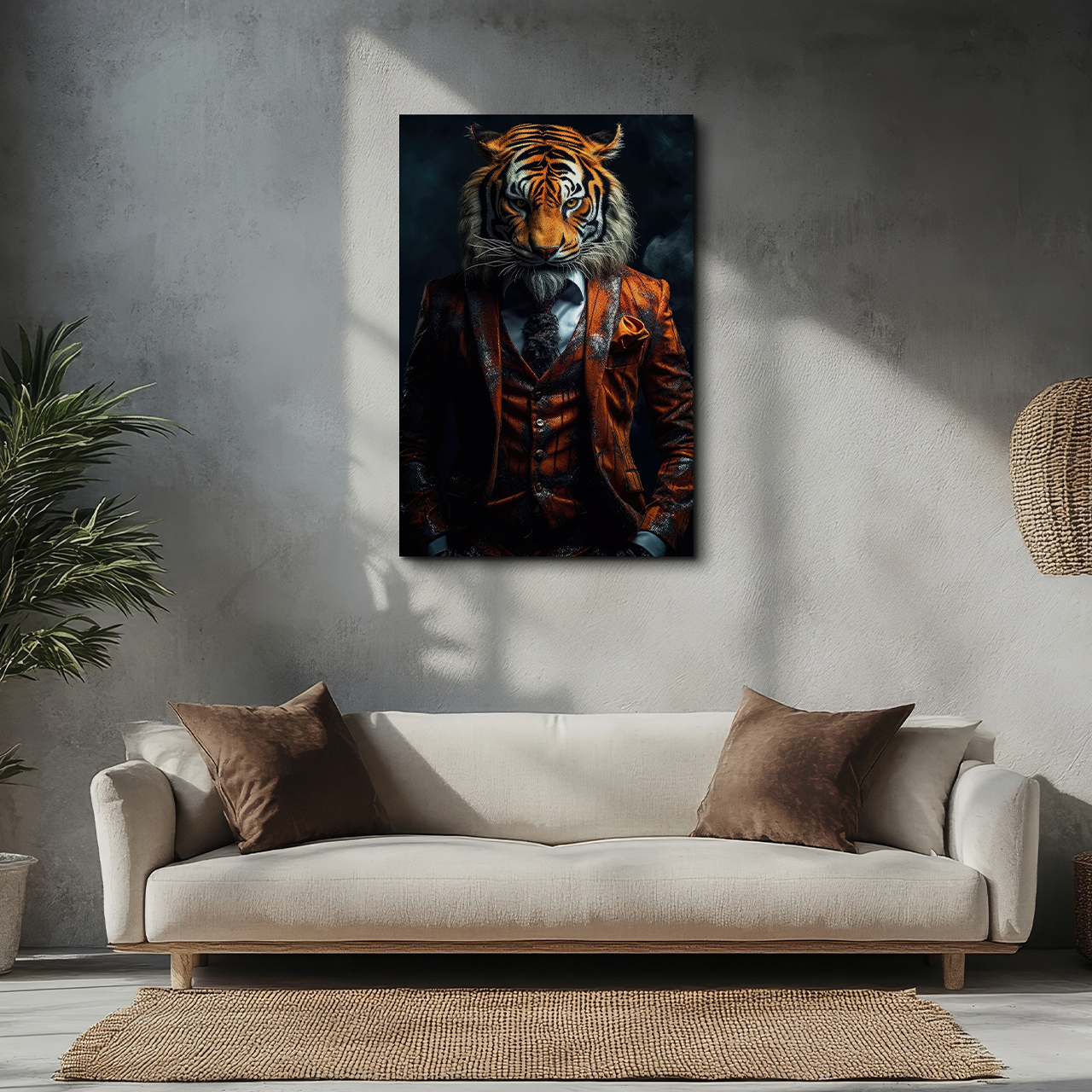 Alubild-Stylish Tiger-image LAND
