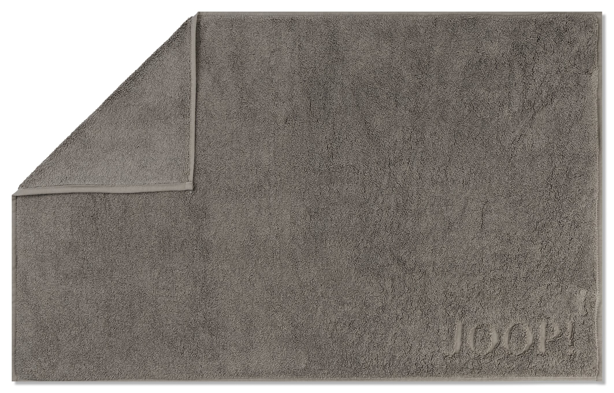 Tapis de bain Logo, Graphite de Joop / Couleur : Eucalyptus / Dimensions : 50 x 80 cm