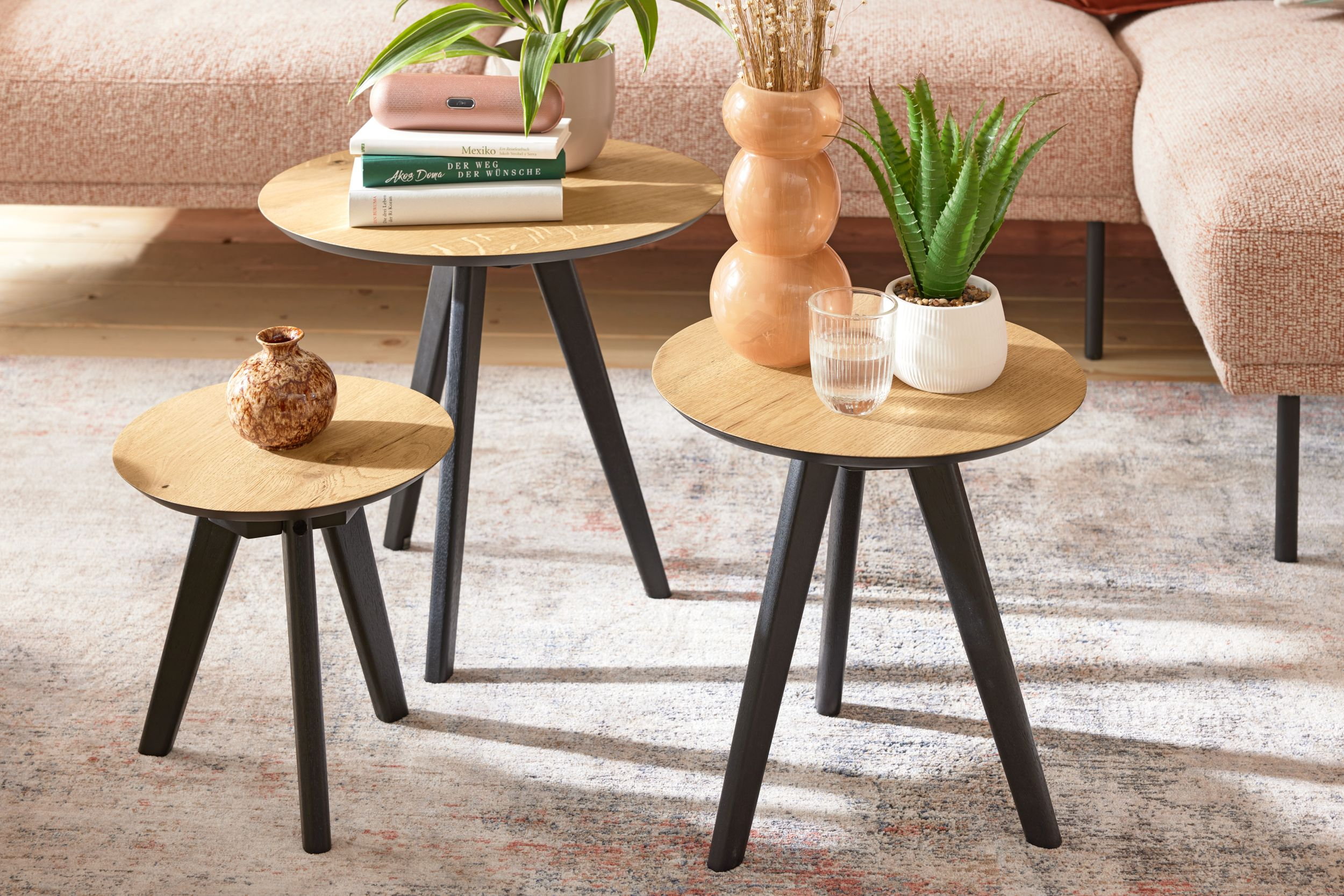 Coffee table set 1-3 Roomio No. 2002 Gutmann / Colour: