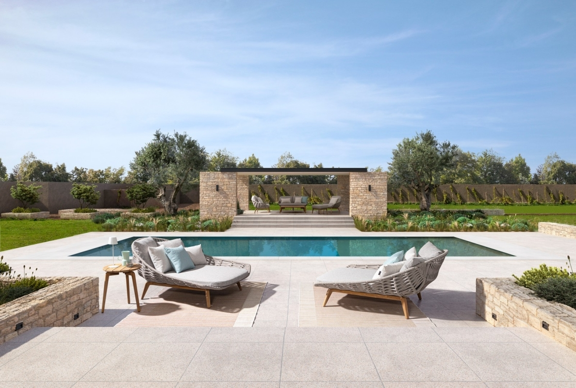 Daybed Torino Bizzotto / Grösse: 137 x 161 cm