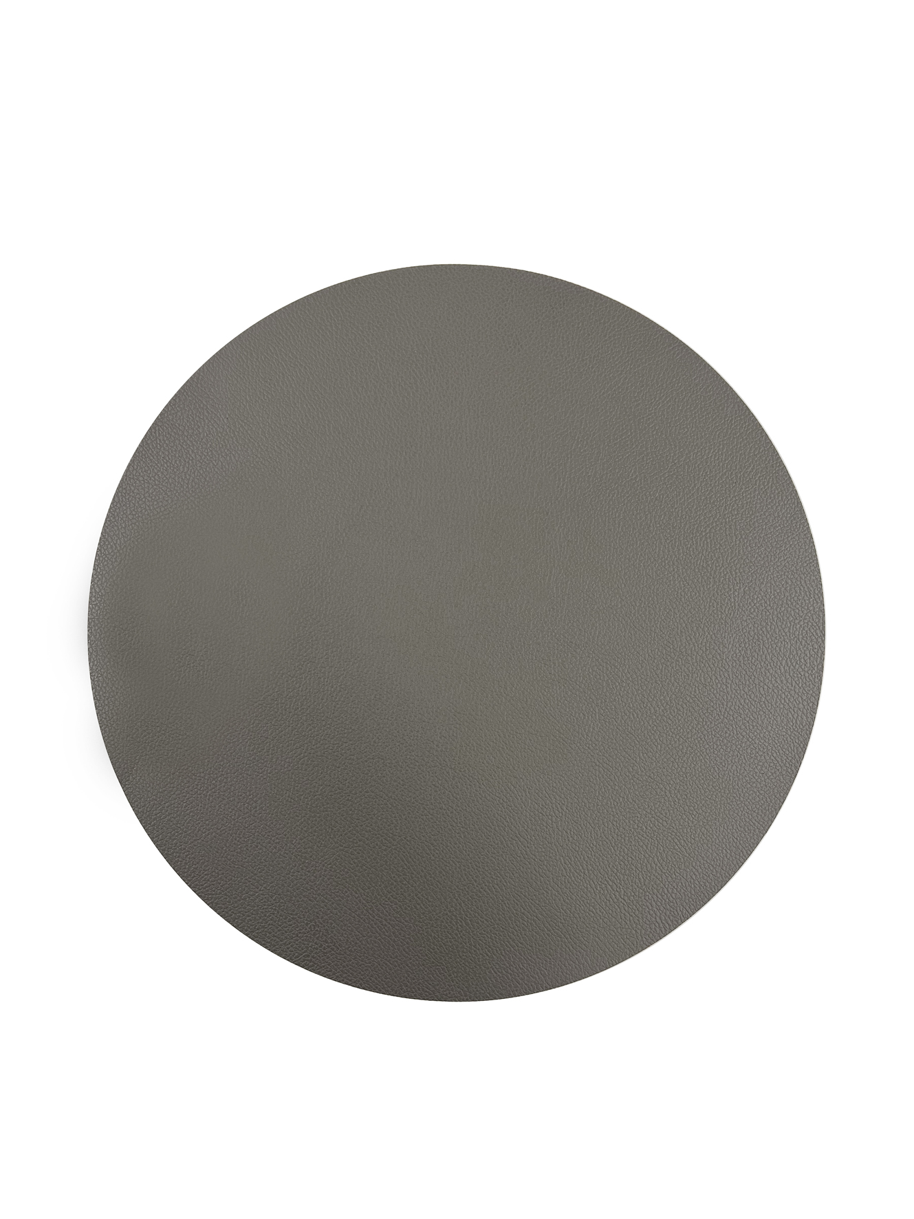 Tischset Enola, Rund, Grau D: 38 cm Kaheku