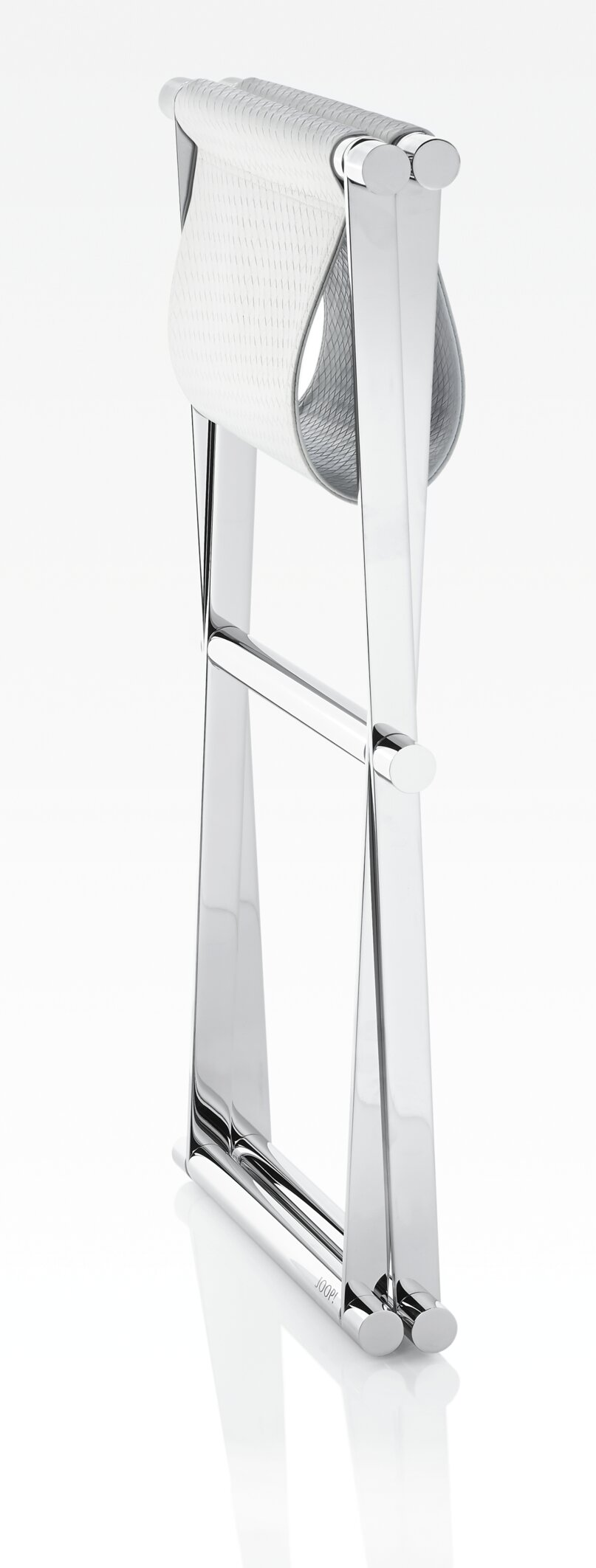 Badhocker Weiss Lederoptik H: 45cm von Joop / Farbe: Weiss