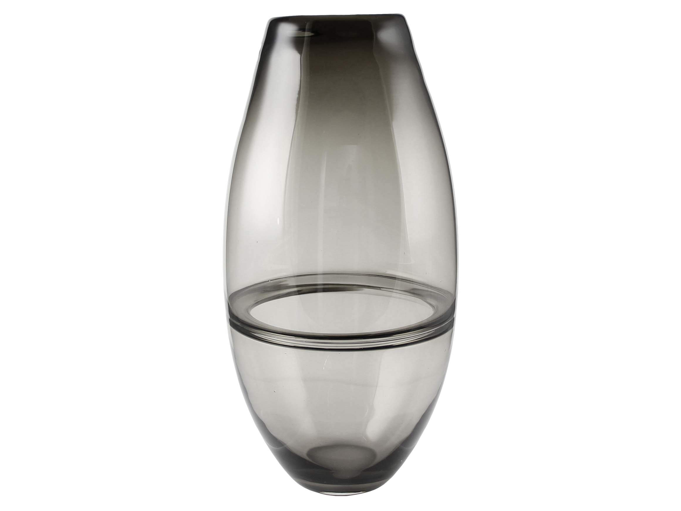 Vase Zenika Grau H: 35 cm Kaheku