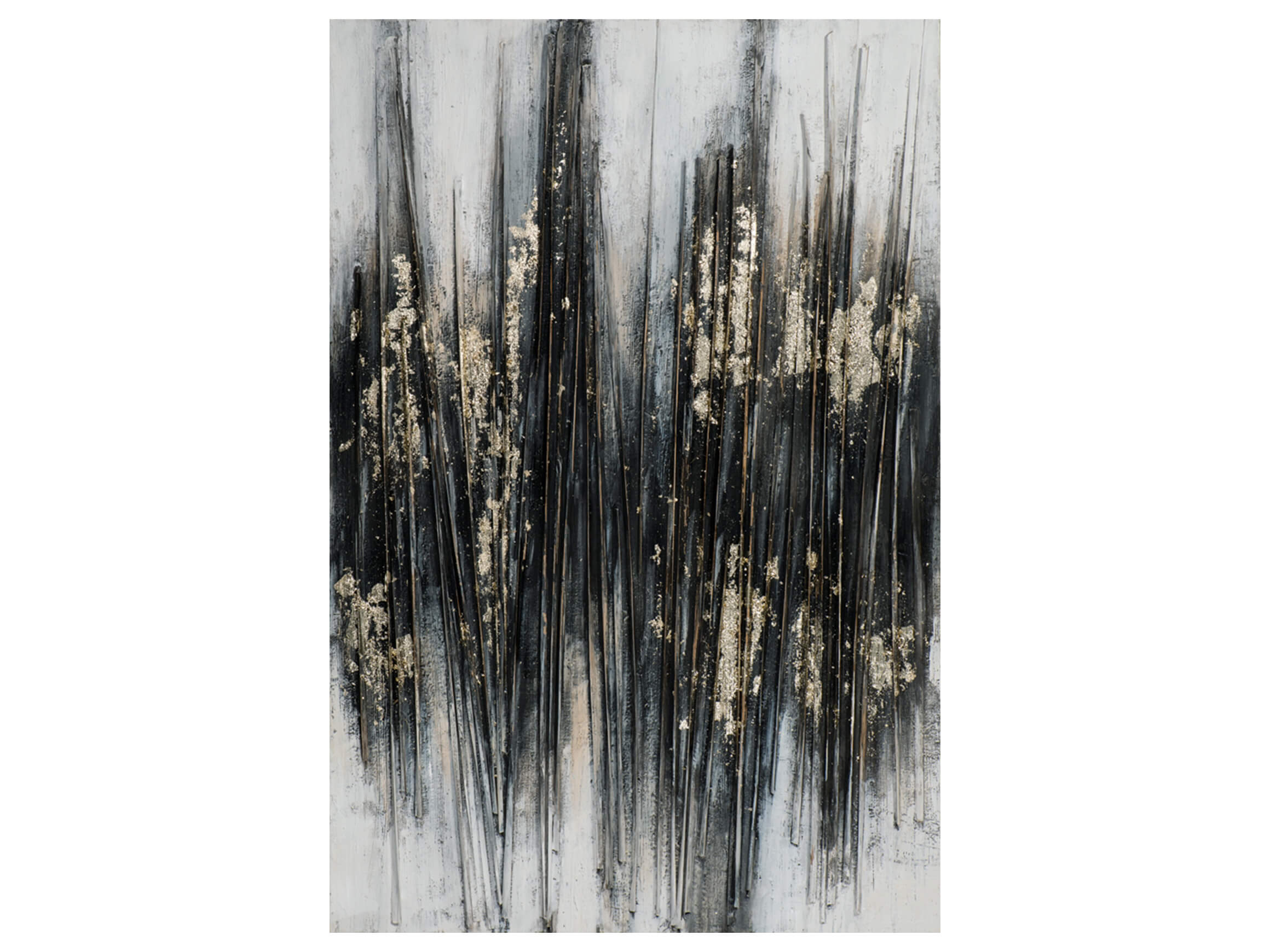 Bild Farbkomposition in Braun Weiss mit Goldenen Akzent image LAND