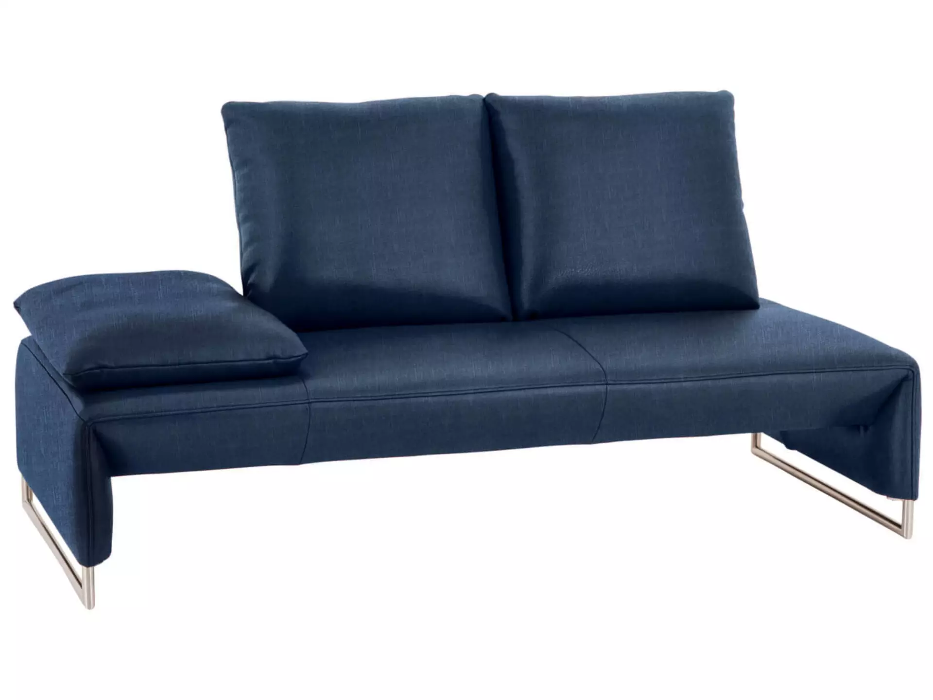 Sofa Ramano Basic B: 180 cm Koinor / Farbe: Jeansblau / Material: Stoff Basic