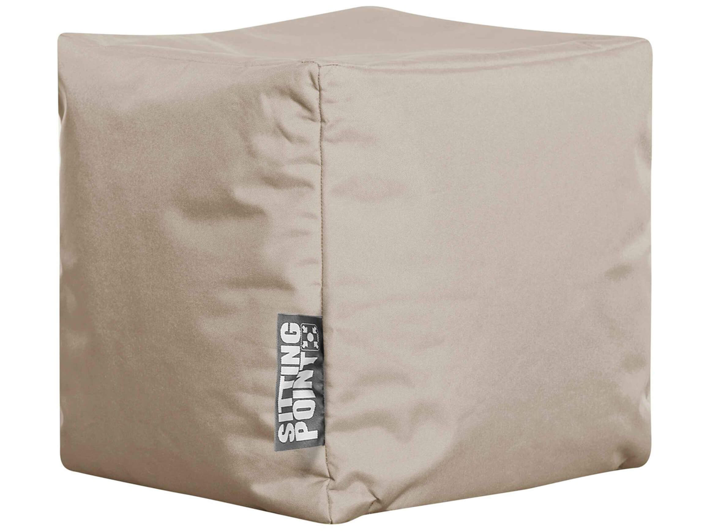 Outdoor-Sitzsack Cube Scuba Magma