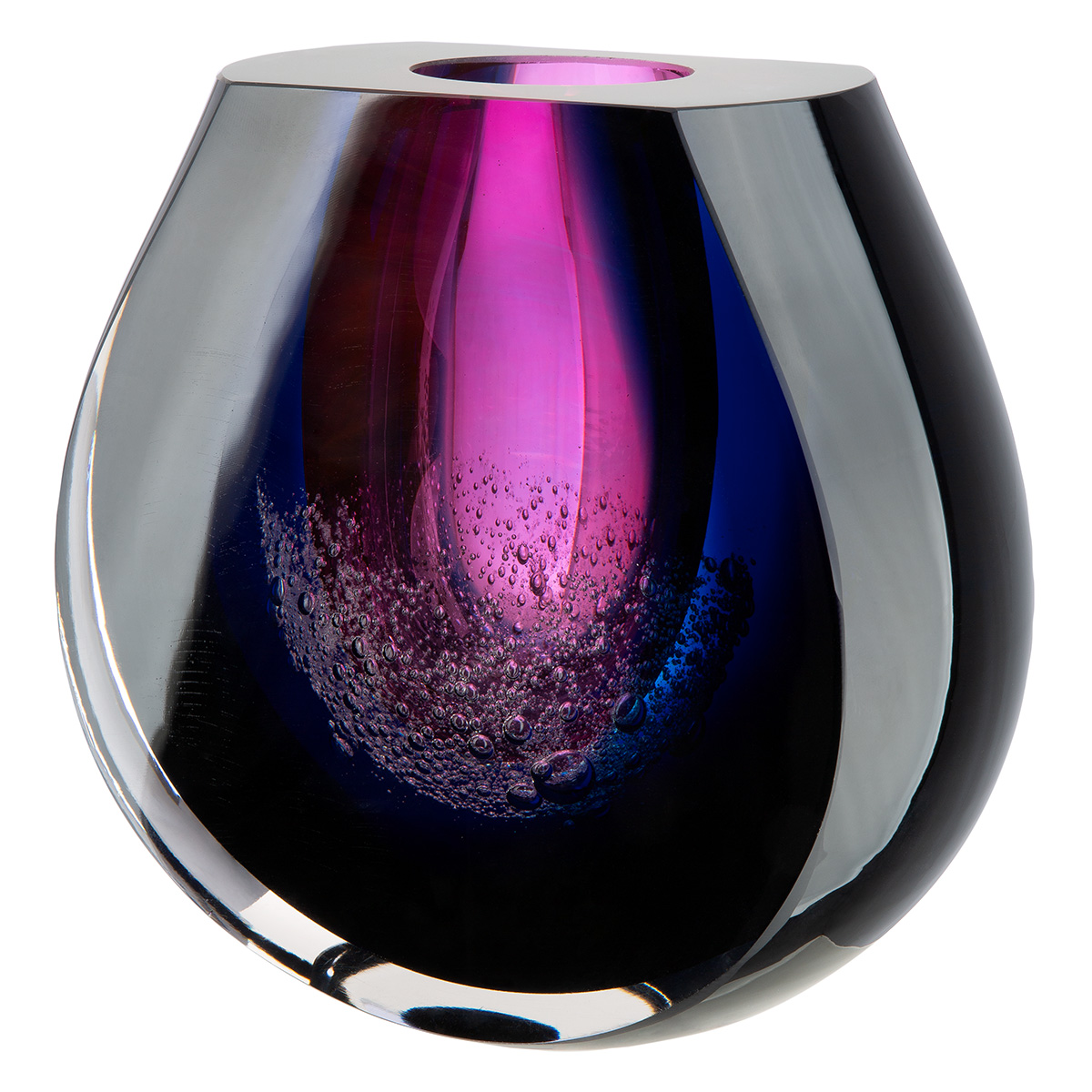 Vase Dark Abyss Glas Gilde