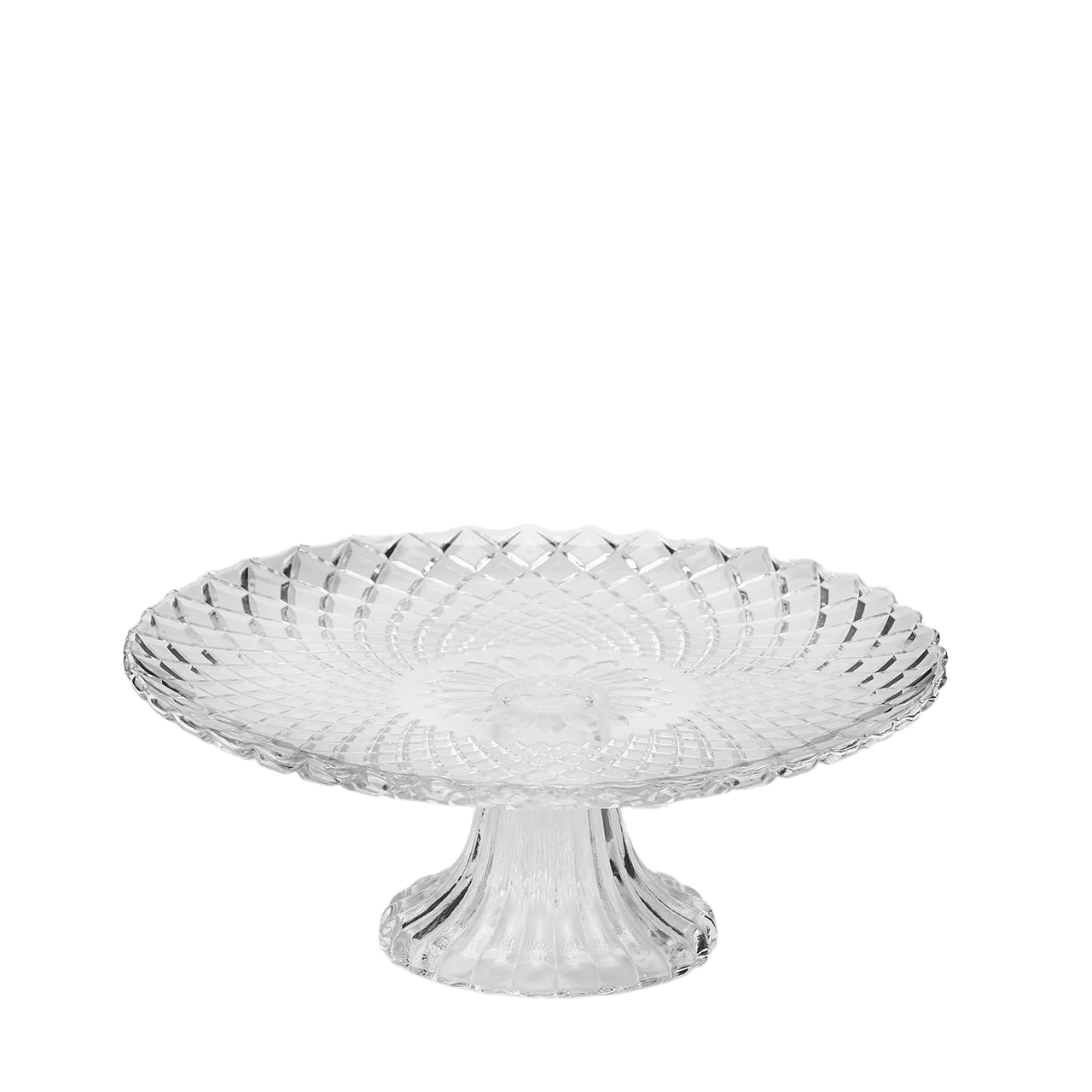 Tortenplate Glas B: 9 cm Edg