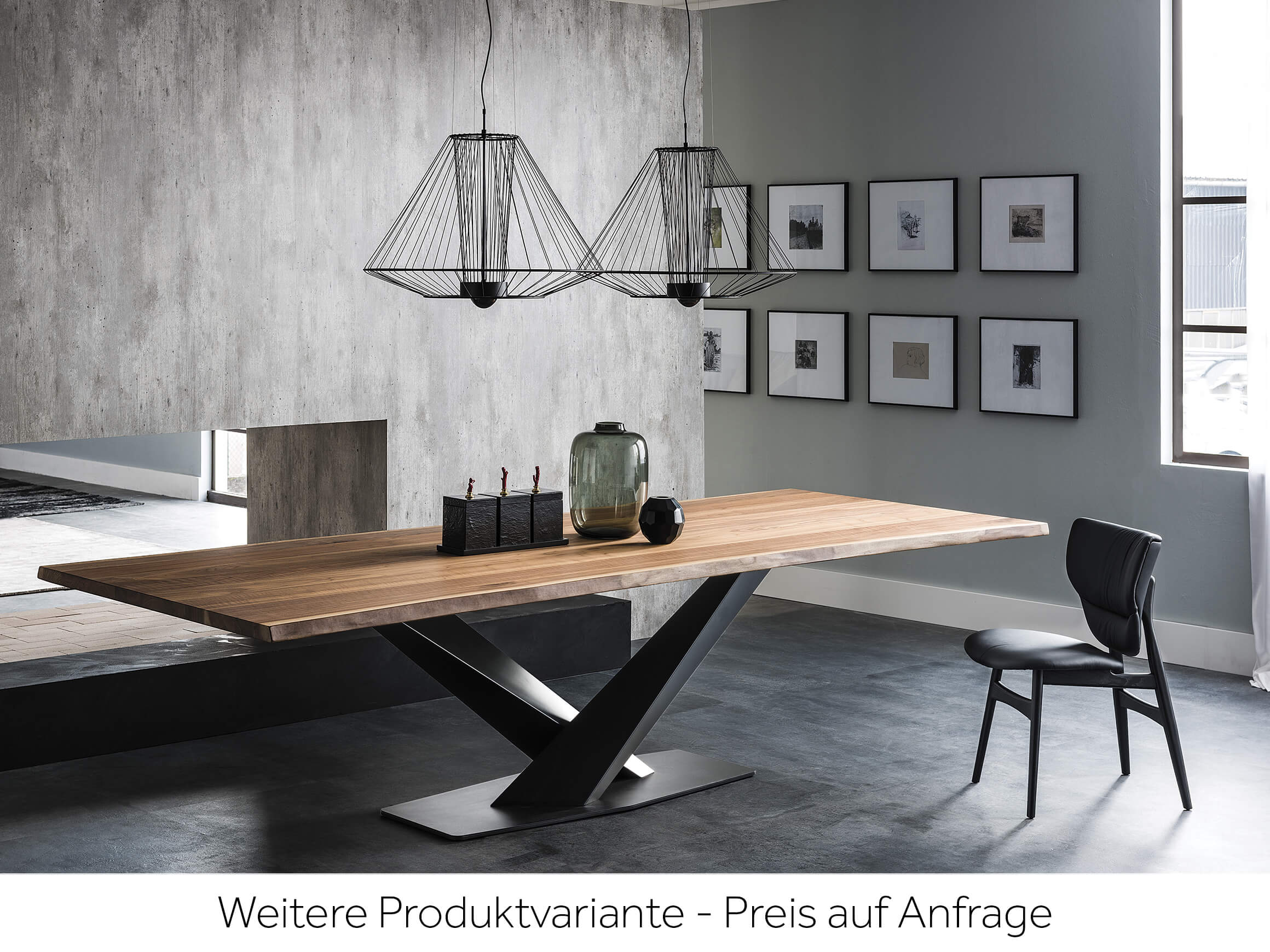 Esstisch Stratos Cattelan / Farbe: Nussbaum