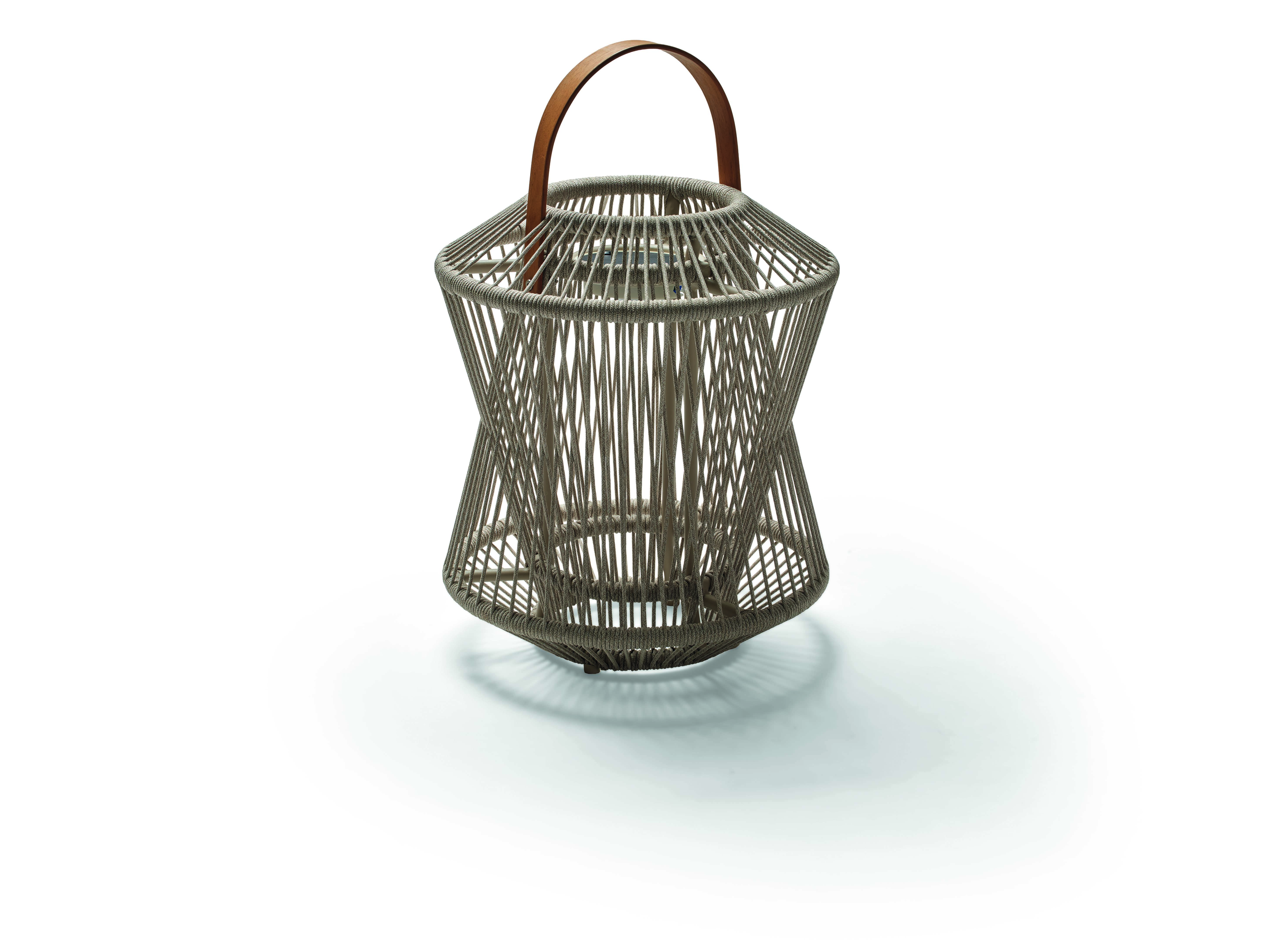 Laterne Yolanda Stern / Farbe: Beige Grau