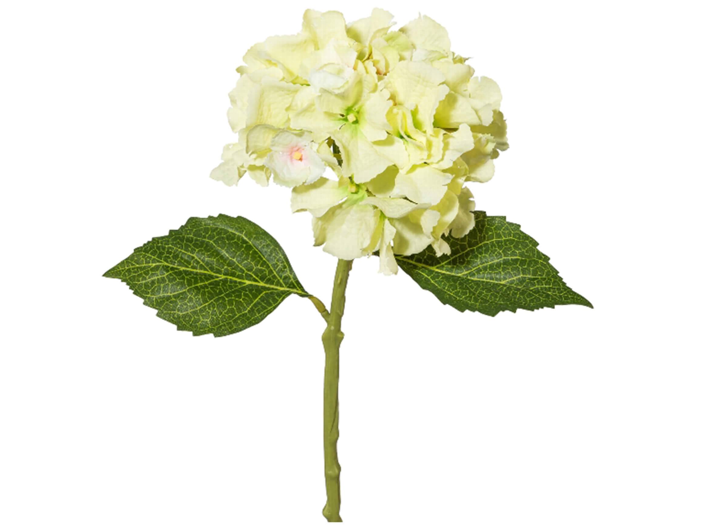 Artificial flower mini hydrangea green H: 33 cm Gasper