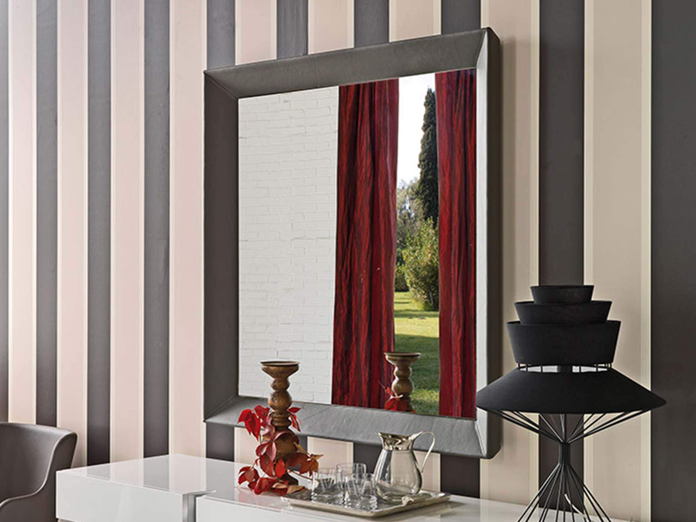 Miroir Taxedo Cattelan / Couleur : Bianco