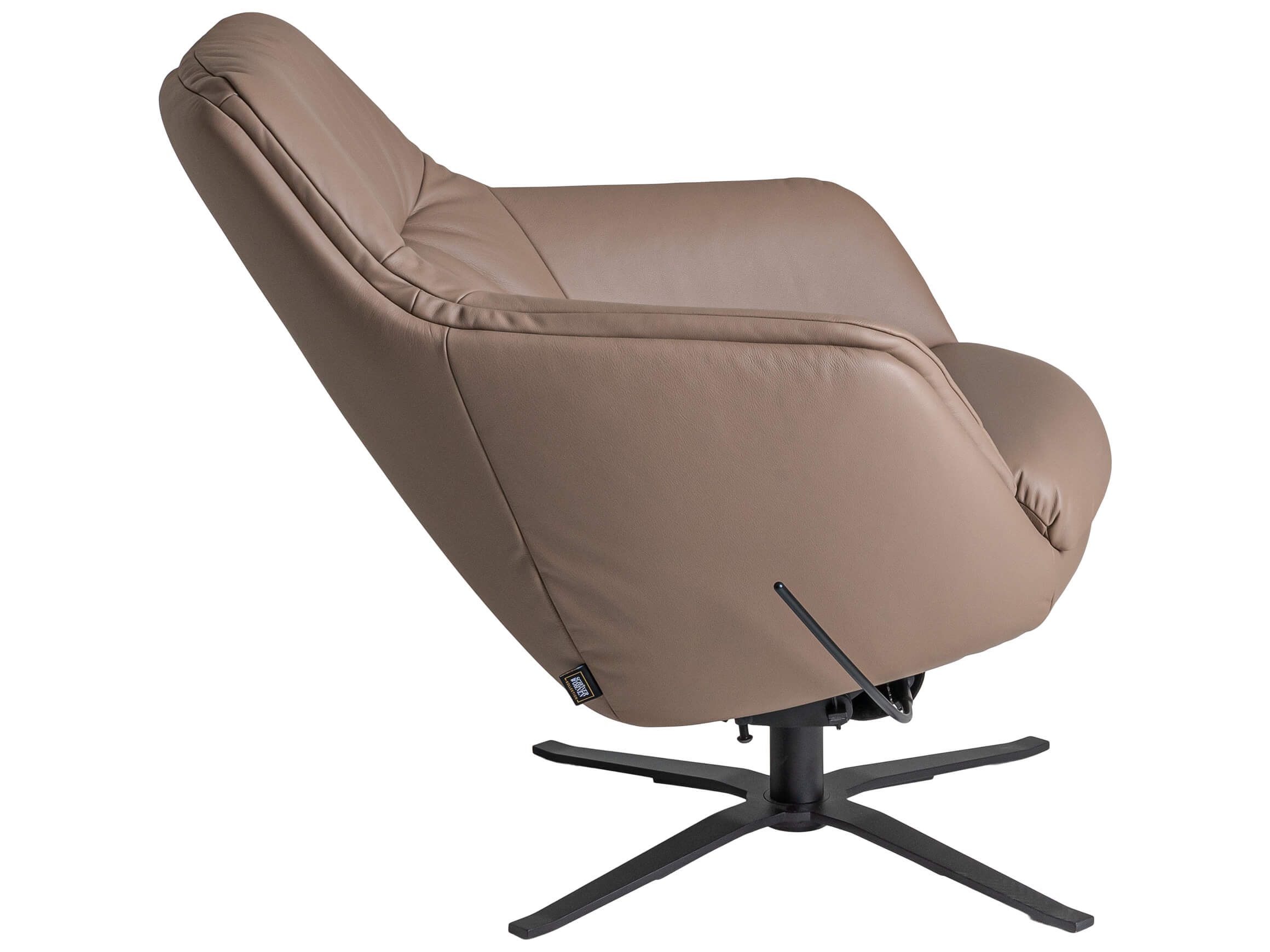 Sessel Sky Candy / Farbe: Malt / Bezugsmaterial: Leder