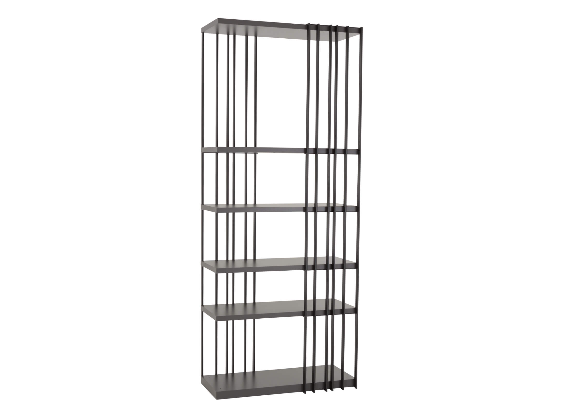 Bücherregal Arsenal Modell a Cattelan / Farbe: Graphit