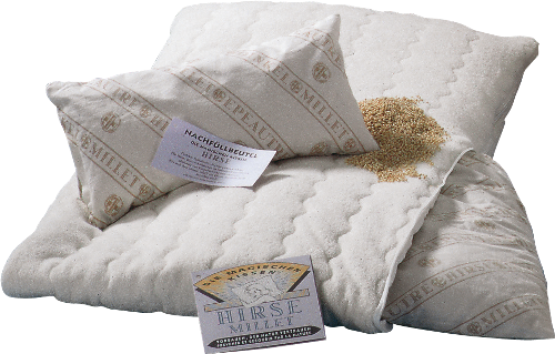 Kissen Hirse 100IHF Billerbeck / Farbe: Weiss / Material: