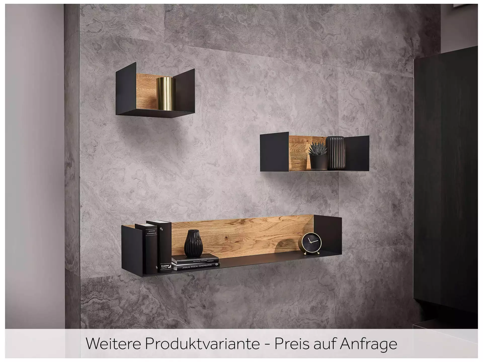 Wandboard Linja Wimmer/ Farbe: Graubraun / Masse (BxT) :110x24 cm