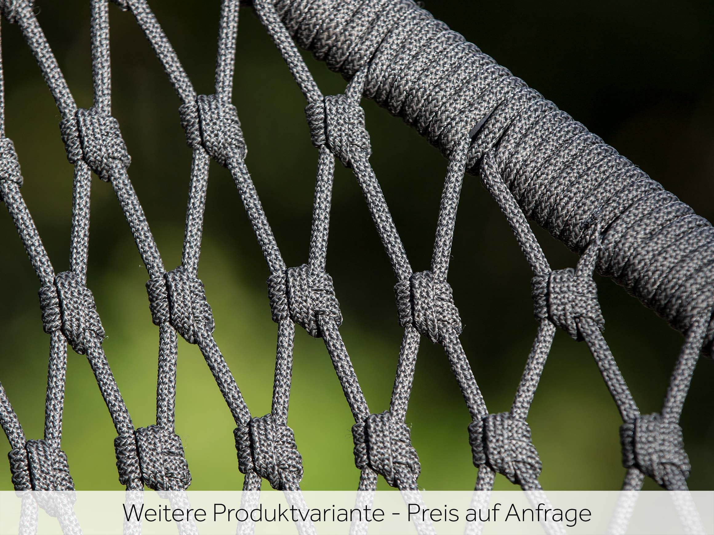 Gartenstuhl Kunz, Kordelgeflecht Grau, Alu-Gestell, b