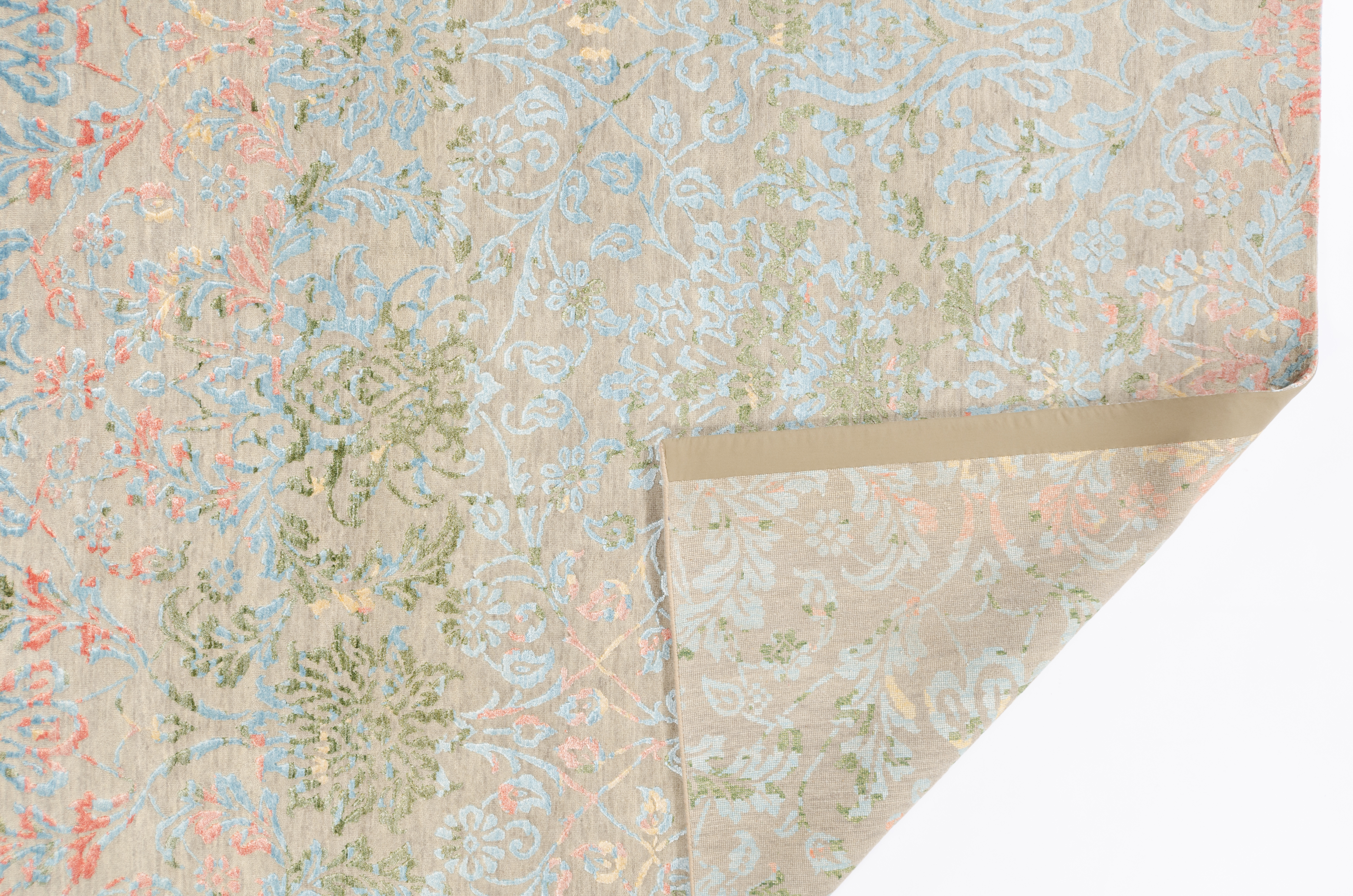 Moderner Teppich Hamedan Negra/ Farbe: Rot / Masse (BxT) :200x203 cm