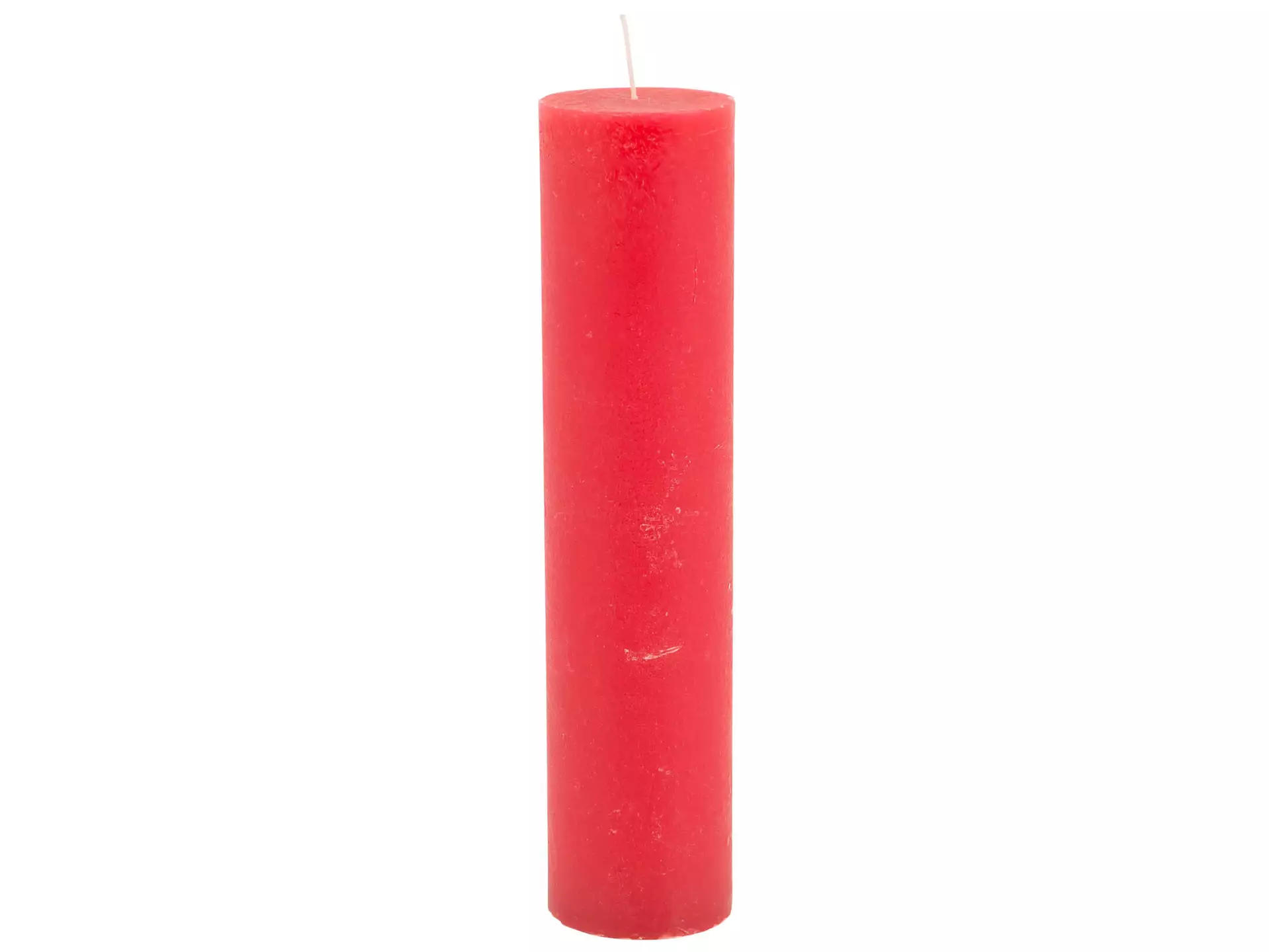 Kerzen, Zylinderförmig, Rot, Durchmesser 7 cm h 30 cm