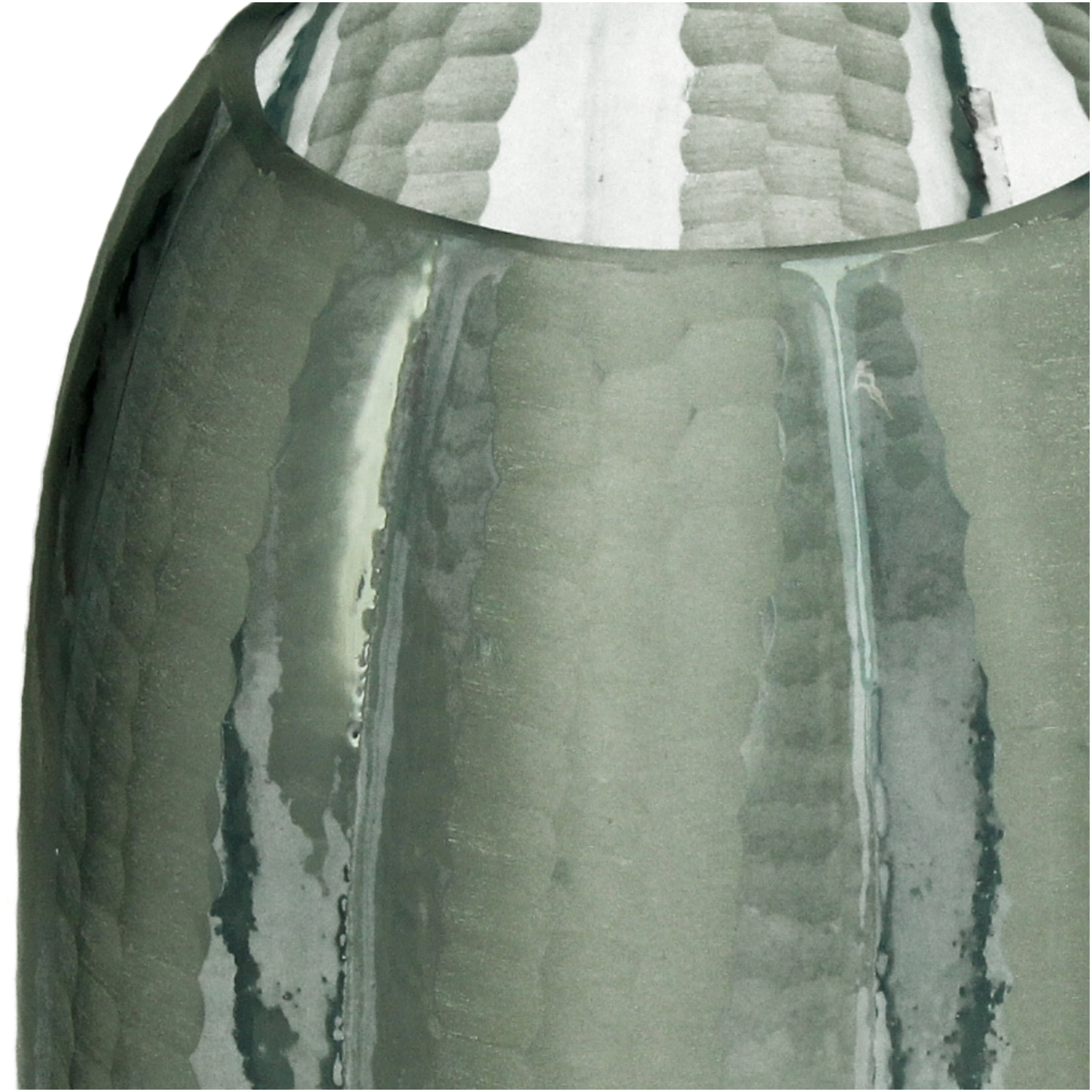 Vase Glas, Blau H: 28 cm Kersten