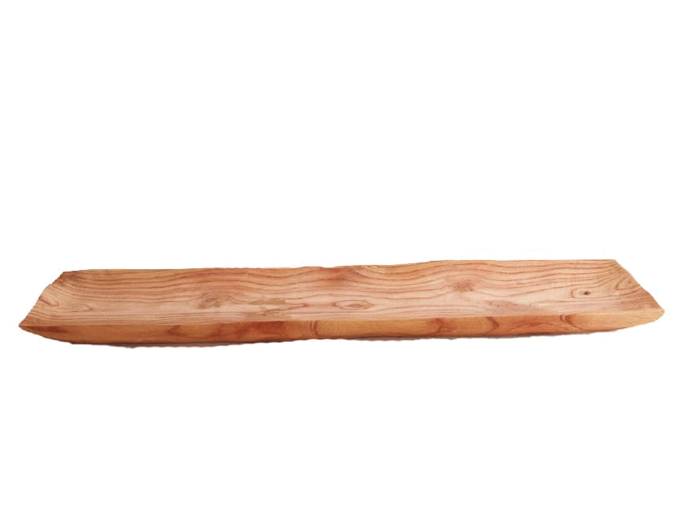 Tablett Holz Natur B: 48 cm Decofinder
